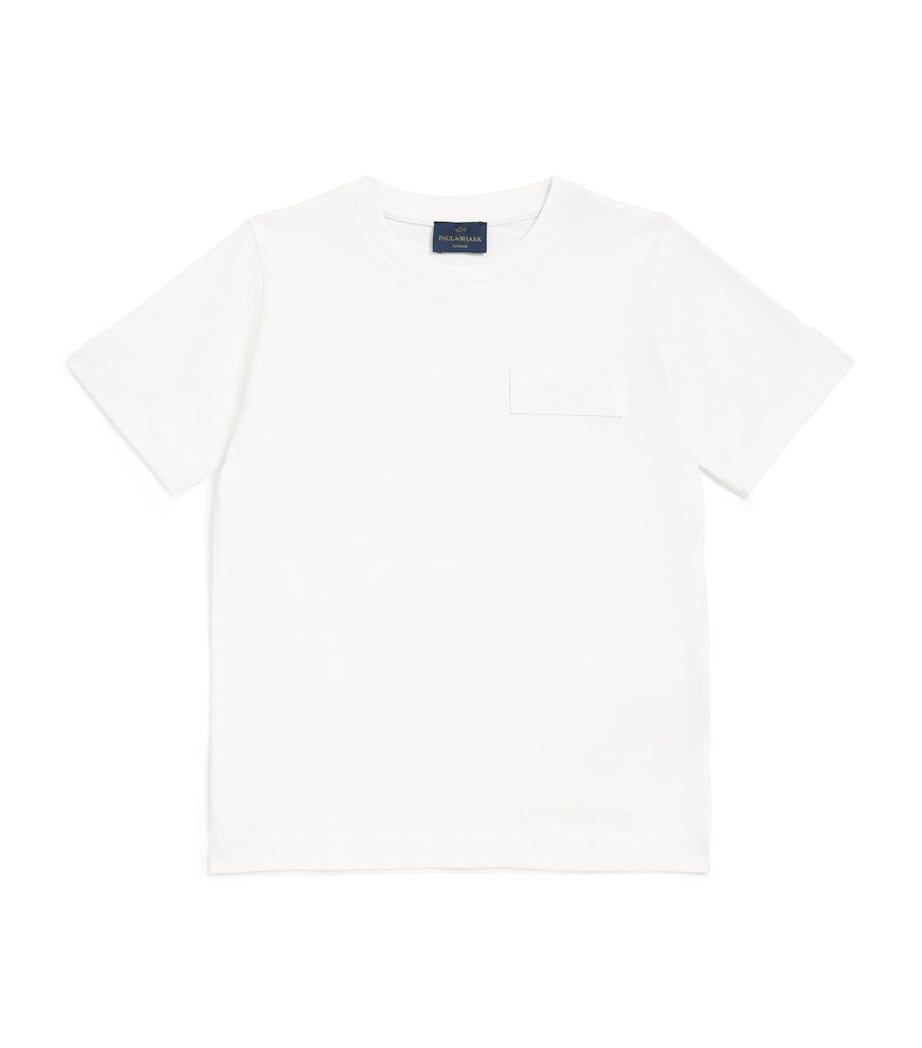 Paul & Shark Cotton Logo T-Shirt (8-14 Years) Optical White Image 1