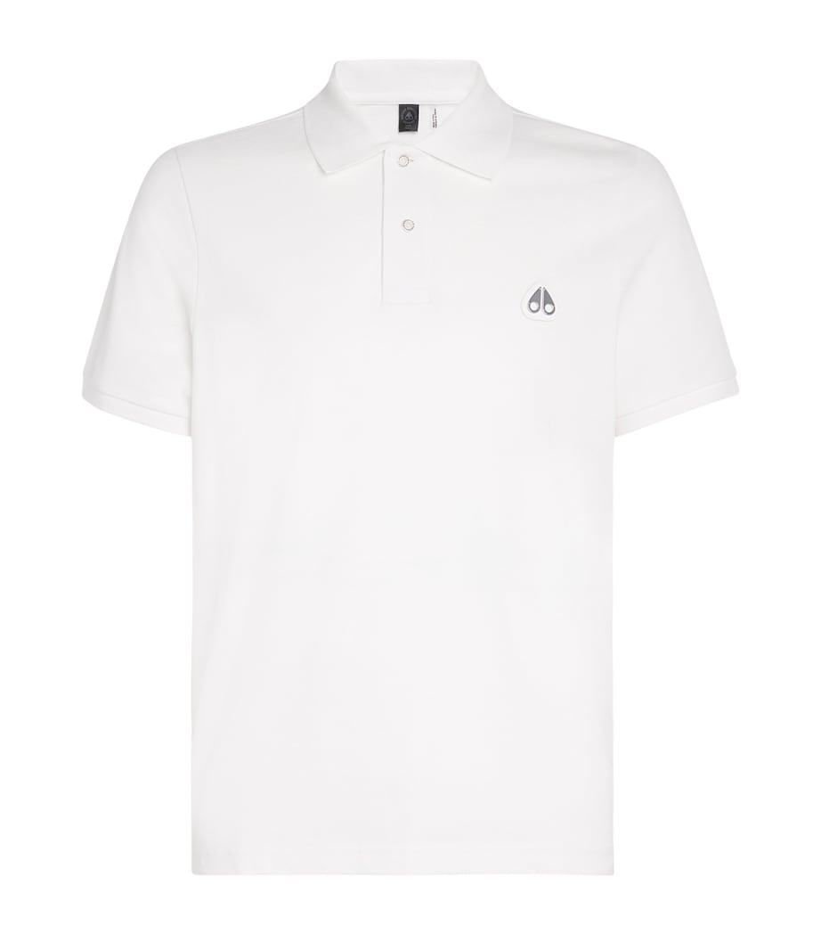 Cotton Logo Polo Shirt WHITE-160 Image 1