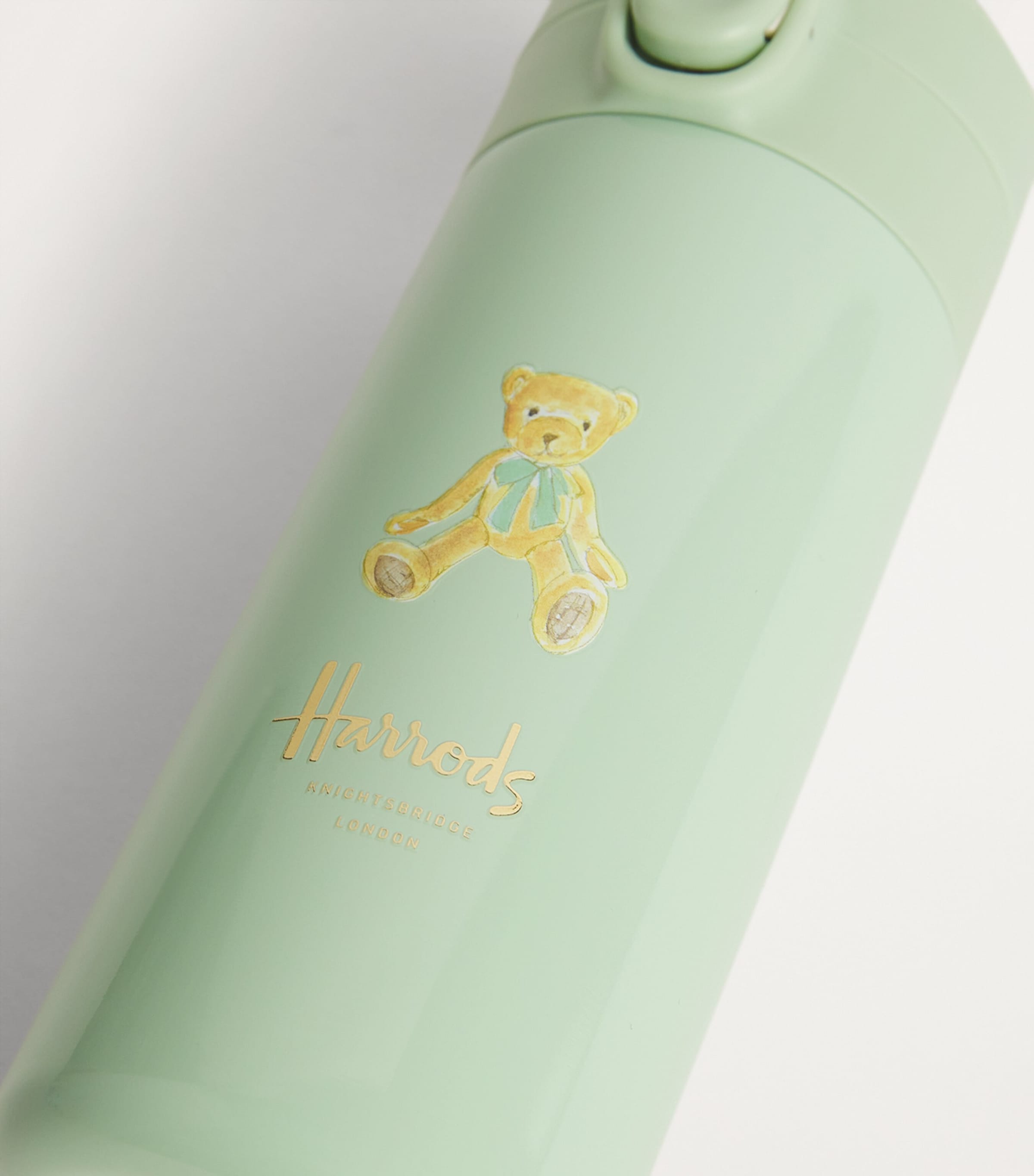 Henry Bear Water Bottle (320ml) GREEN Image 3