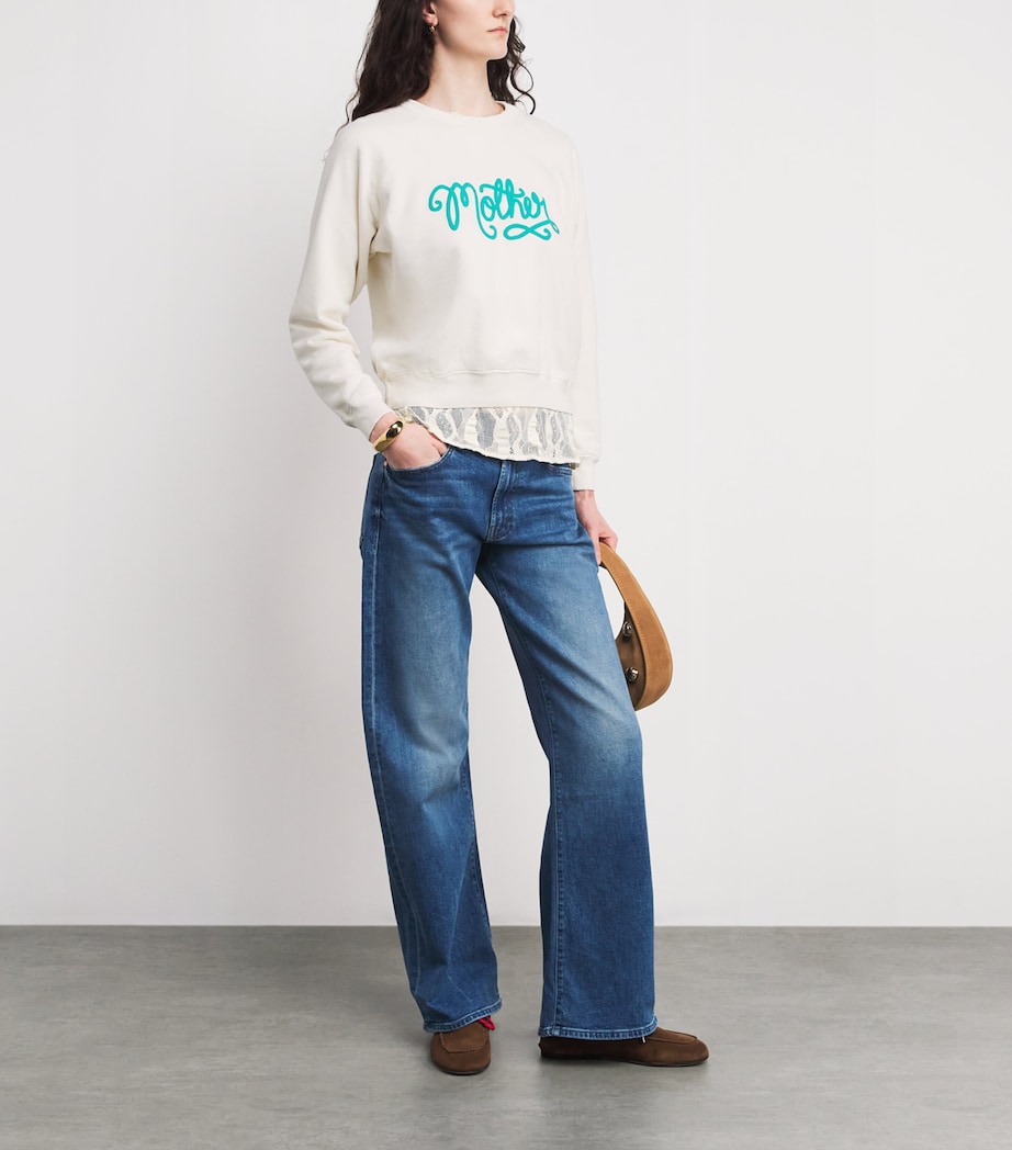 Cotton The Concert Logo Sweatshirt MOTHER TWIST MOW Image 2