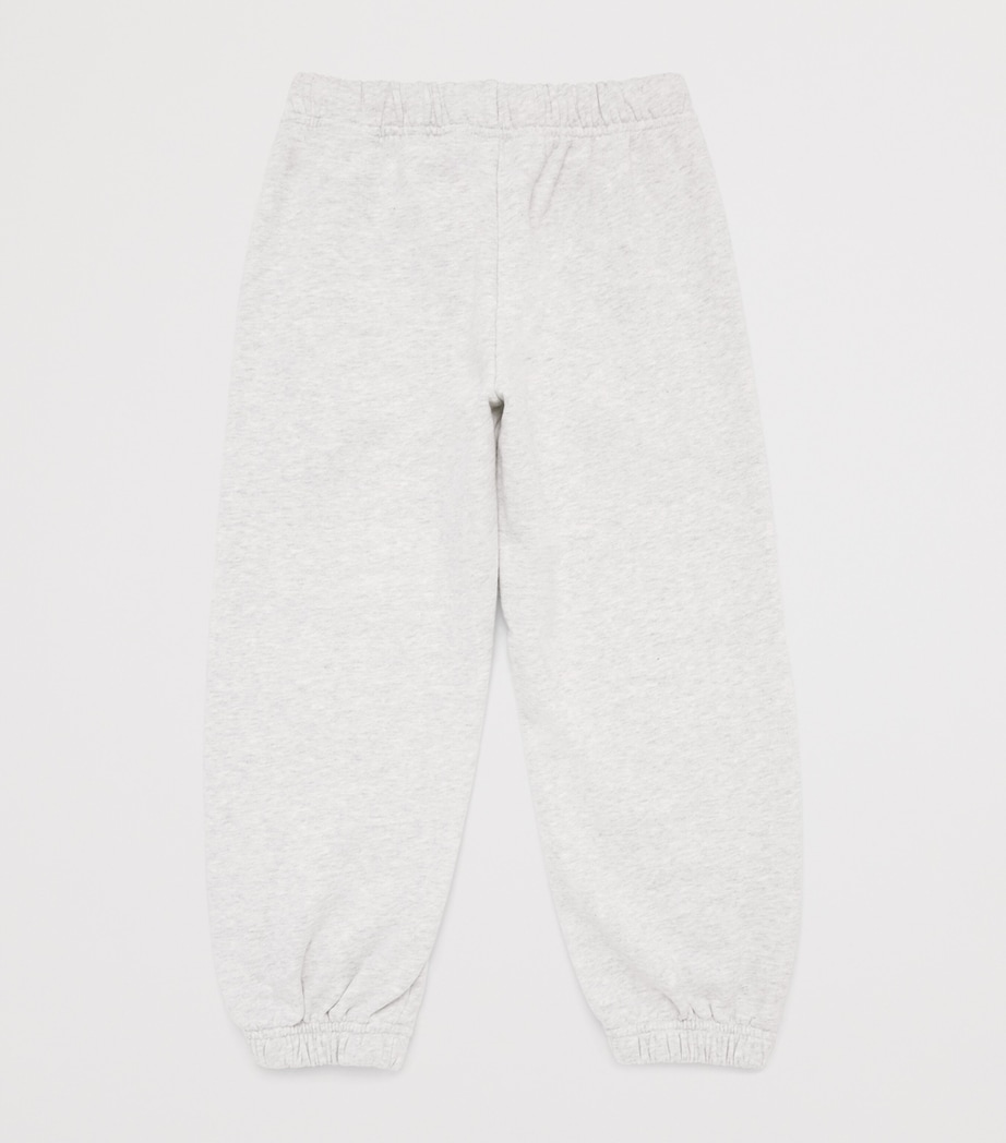 Cotton Classic Logo Sweatpants (4-12+ Years) 083BGREY-ROSE PINK Image 2