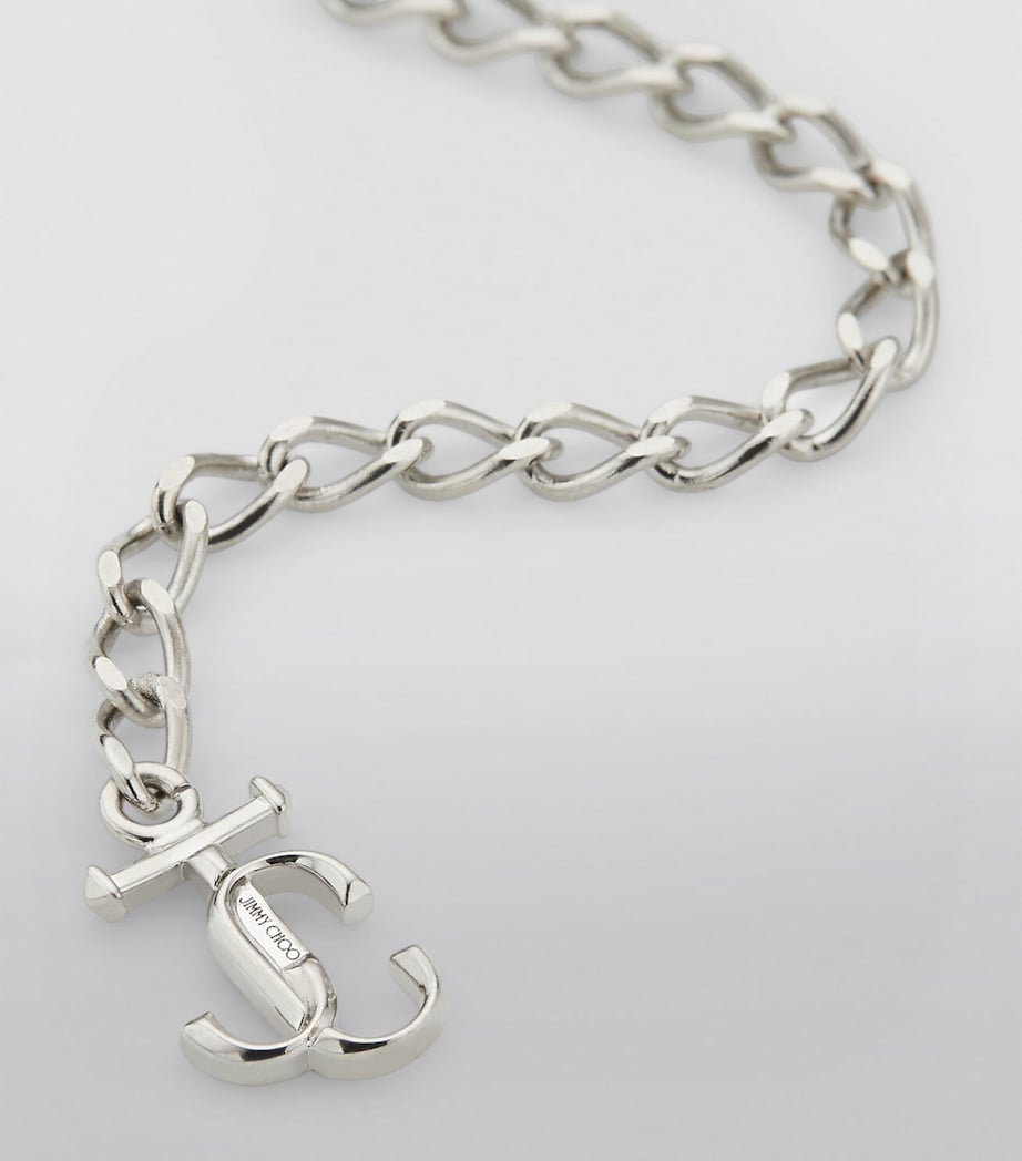 Crystal-Embellished Pearl Choker SILVER/WHITE/CRYSTAL Image 5