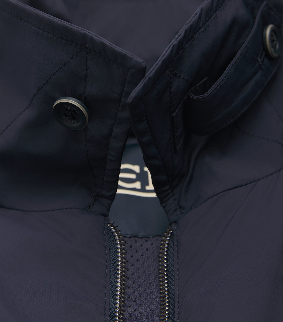 Stretch-Shell Bomber Jacket 9201 BLU NAVY Image 6