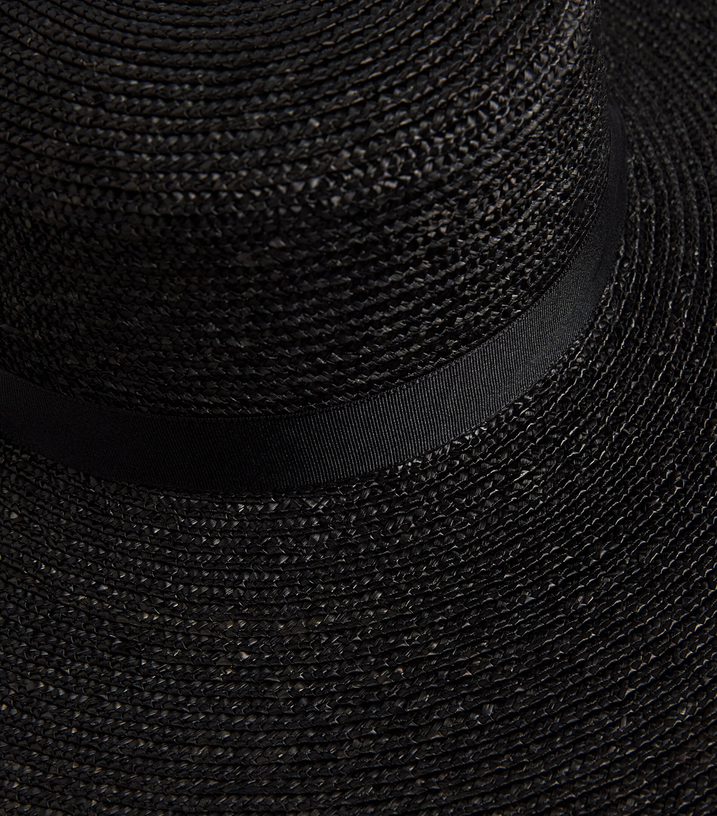 ELIURPI Wide Boater Hat Black Image 3