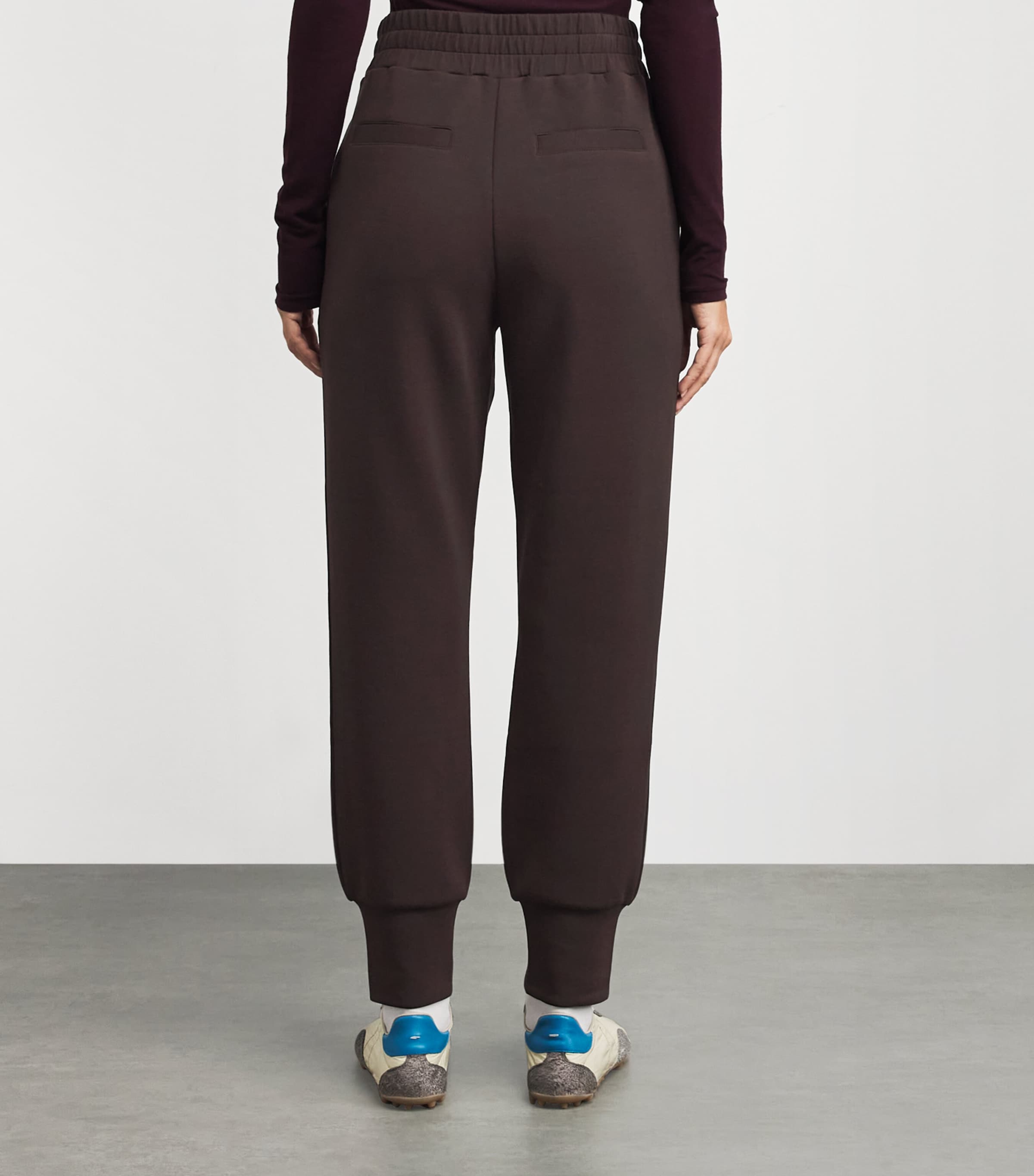 The Slim Cuff Sweatpants COFFEE BEAN Image 4