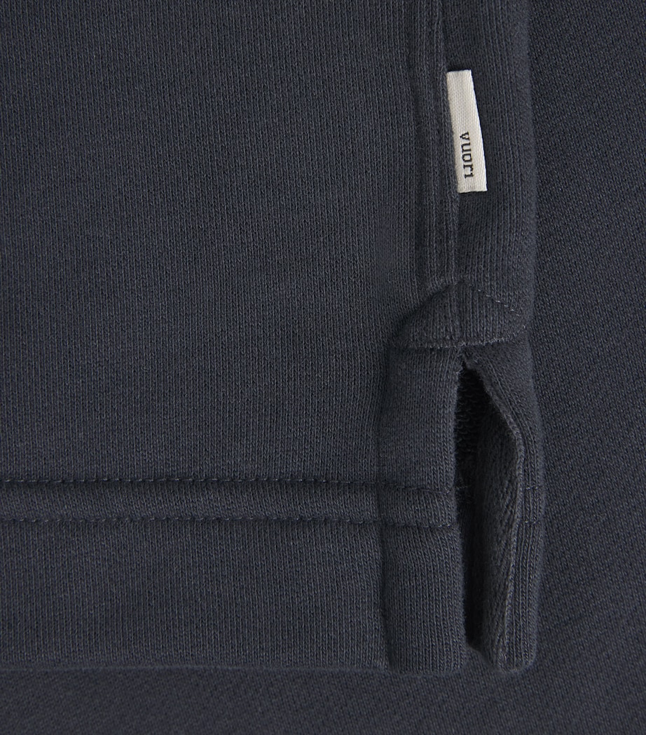 VUORI Mens French Terry Cypress Rugby Shirt Nvy Navy Image 6