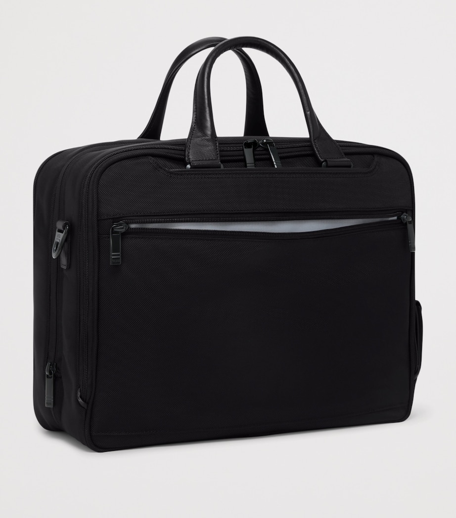 Tumi Medium Alpha 4 Expandable Briefcase (15") Black Image 6