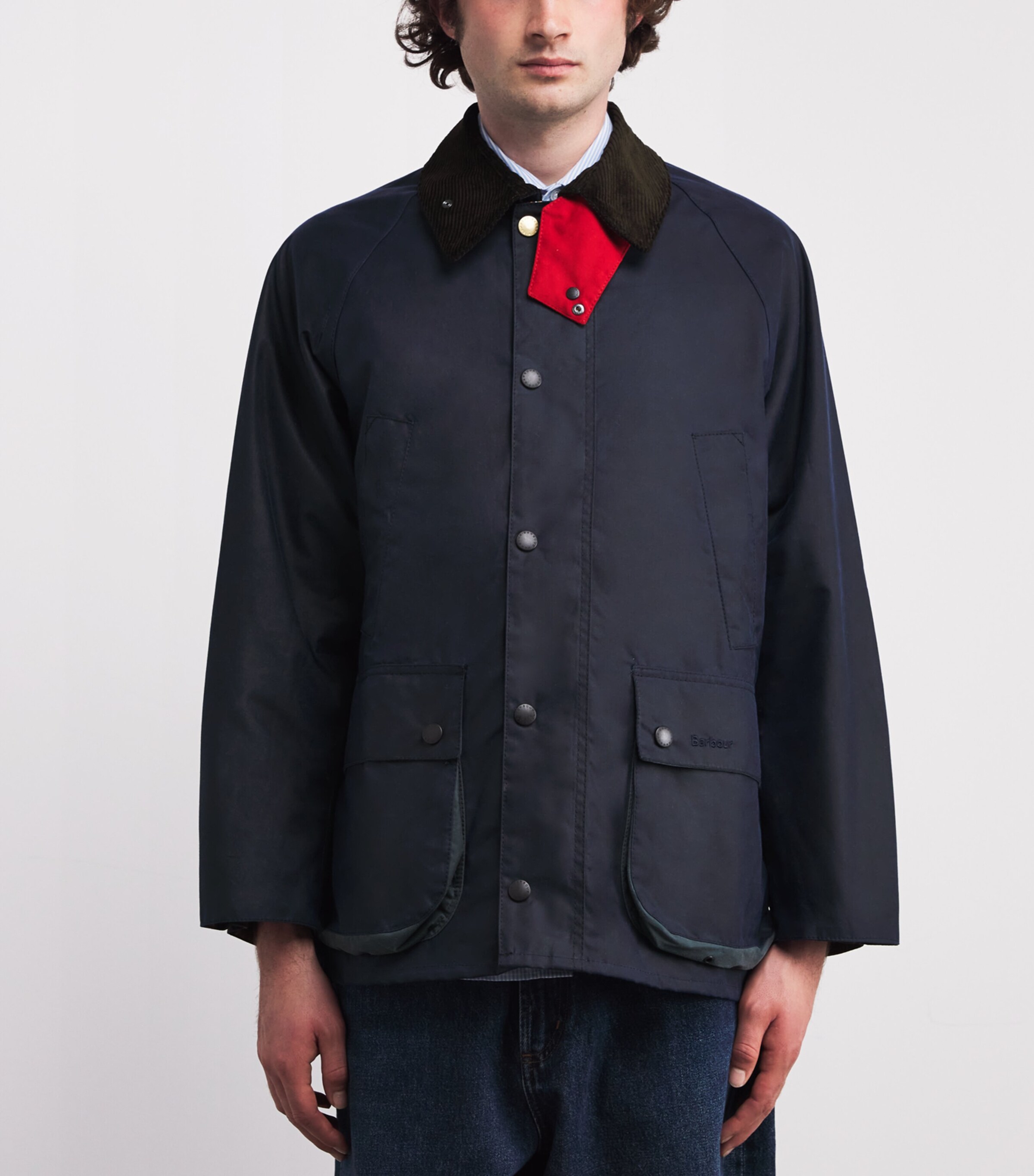 Paul Smith 別注 Barbour Bedale Buy Paul Smith loves Barbour Oversized Bedale Waxed Jacket for N/A