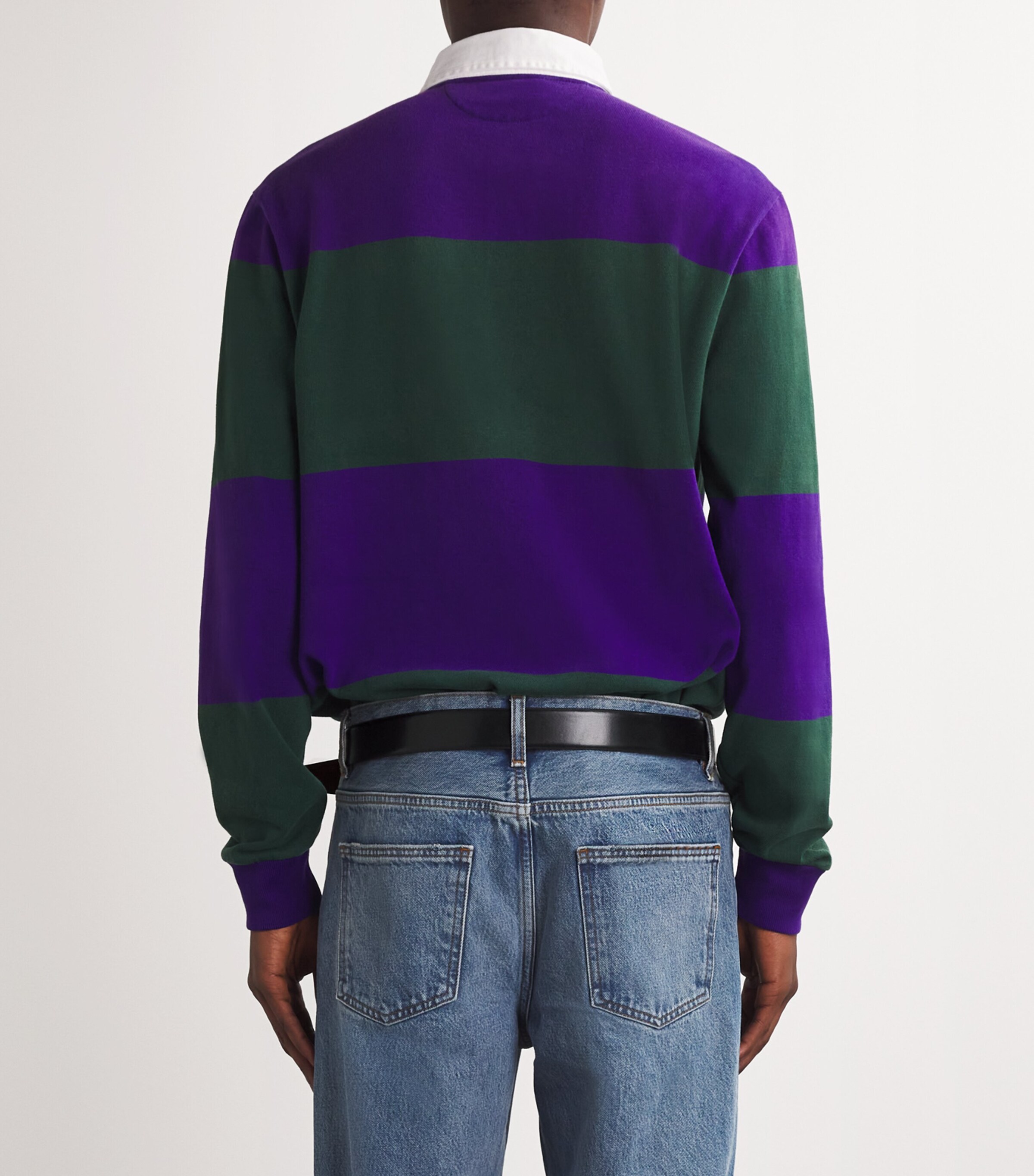 Leather Reversible Belt BLACK/CHESTNUT BROWN Image 3