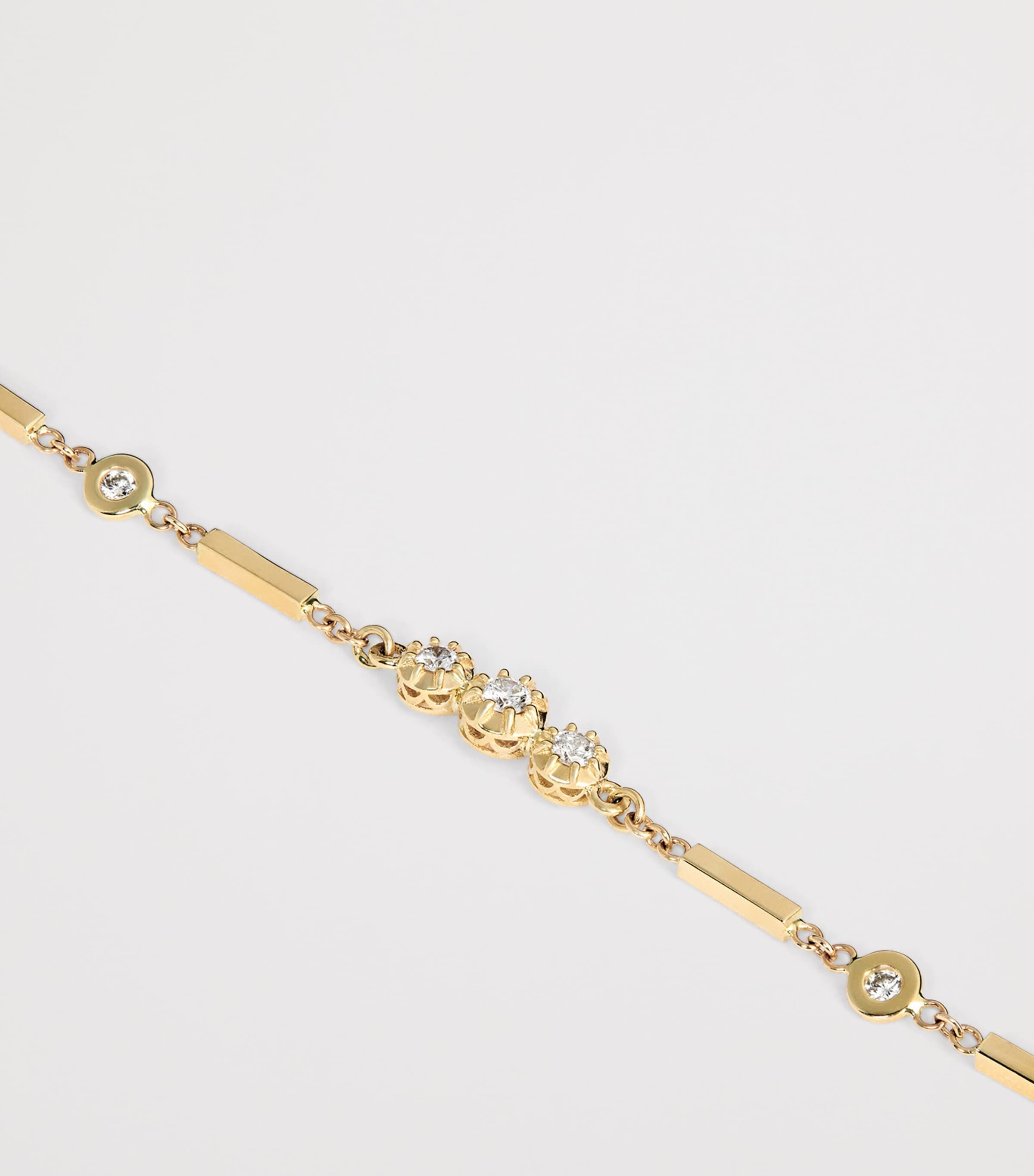 Yellow Gold and Diamond Kate Bracelet YELLOW GOLD Image 3
