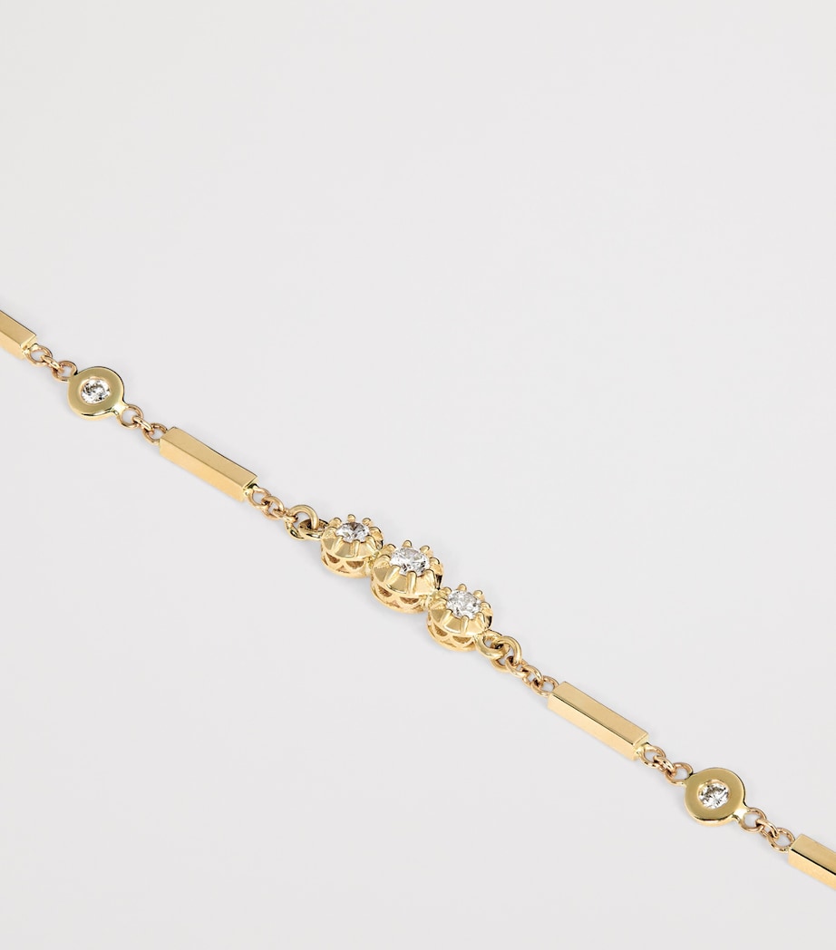 Yellow Gold and Diamond Kate Bracelet YELLOW GOLD Image 3