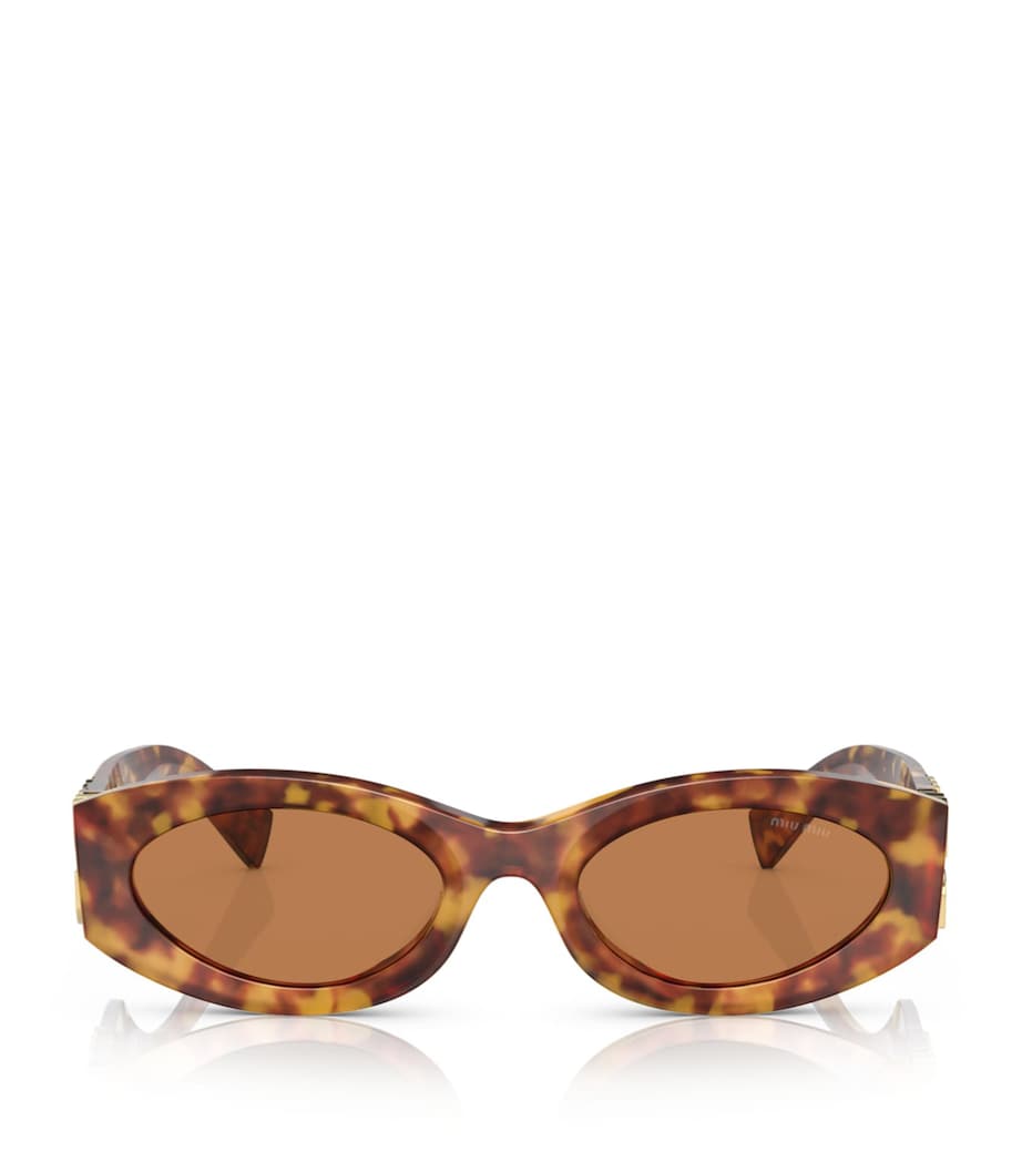 Acetate Oval MU11WS Sunglasses 4BW2Z1 Image 1