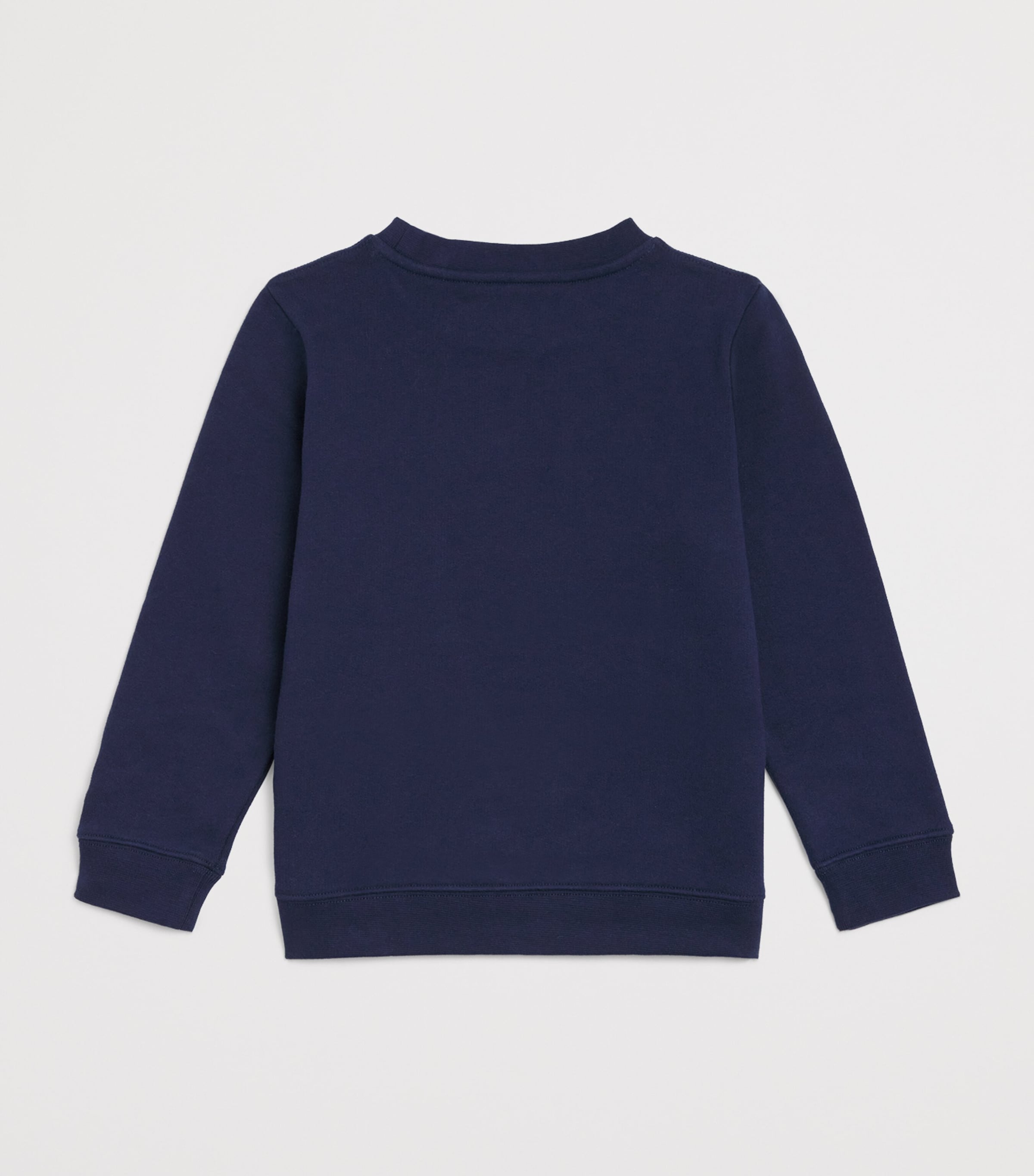 Cotton Logo Sweatshirt (2-8 Years) NAVY Image 2