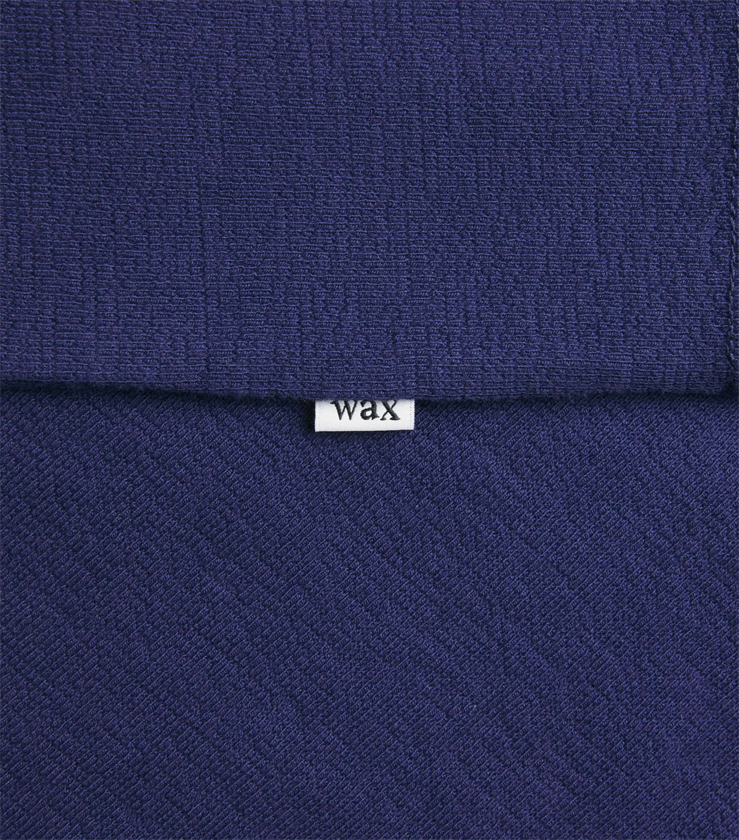 Wax London Mens Organic Cotton Dean T-Shirt Cobalt Blue Image 6