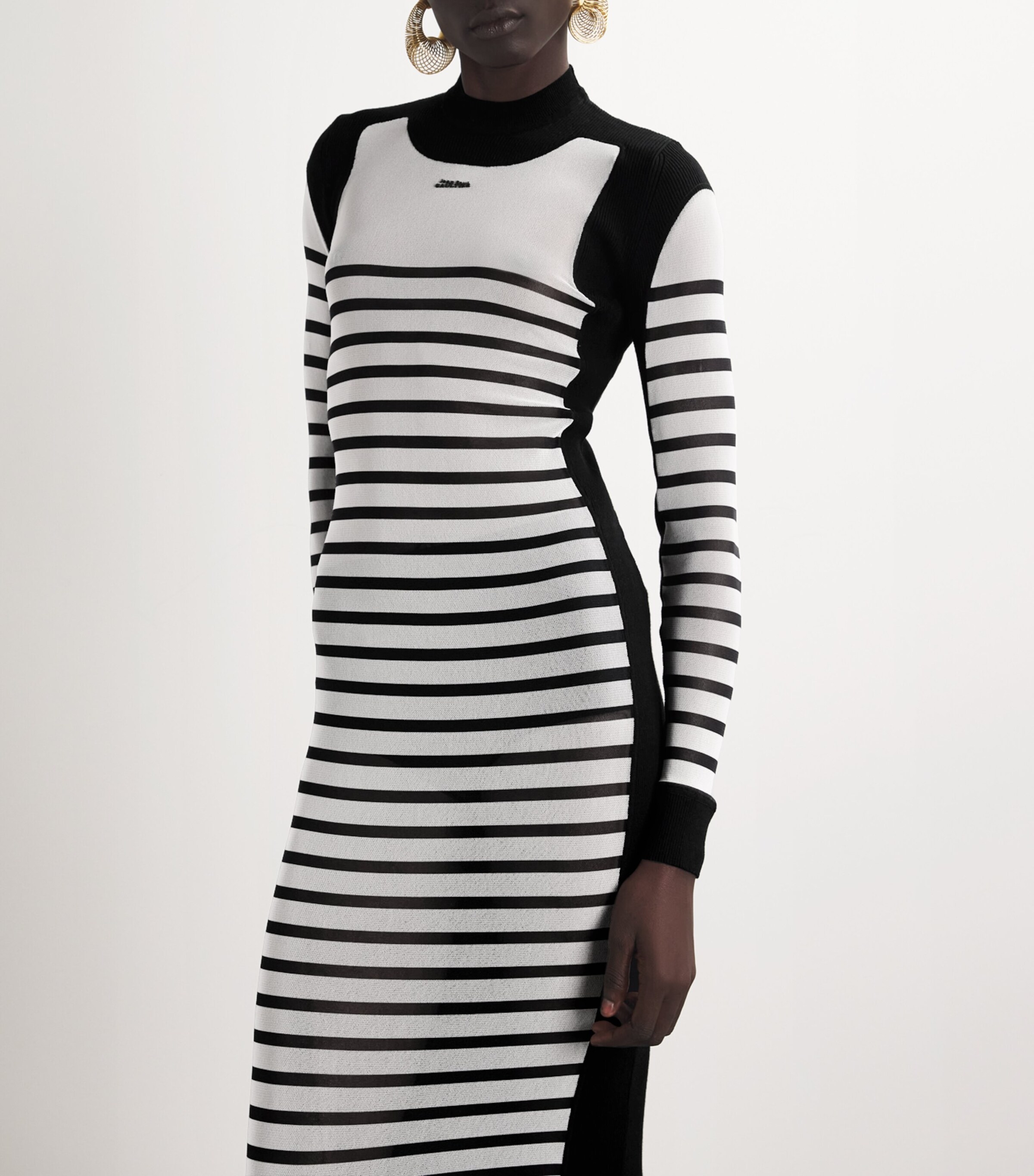 Jean Paul Gaultier Multi Mesh Marinire Maxi Dress | Harrods JP