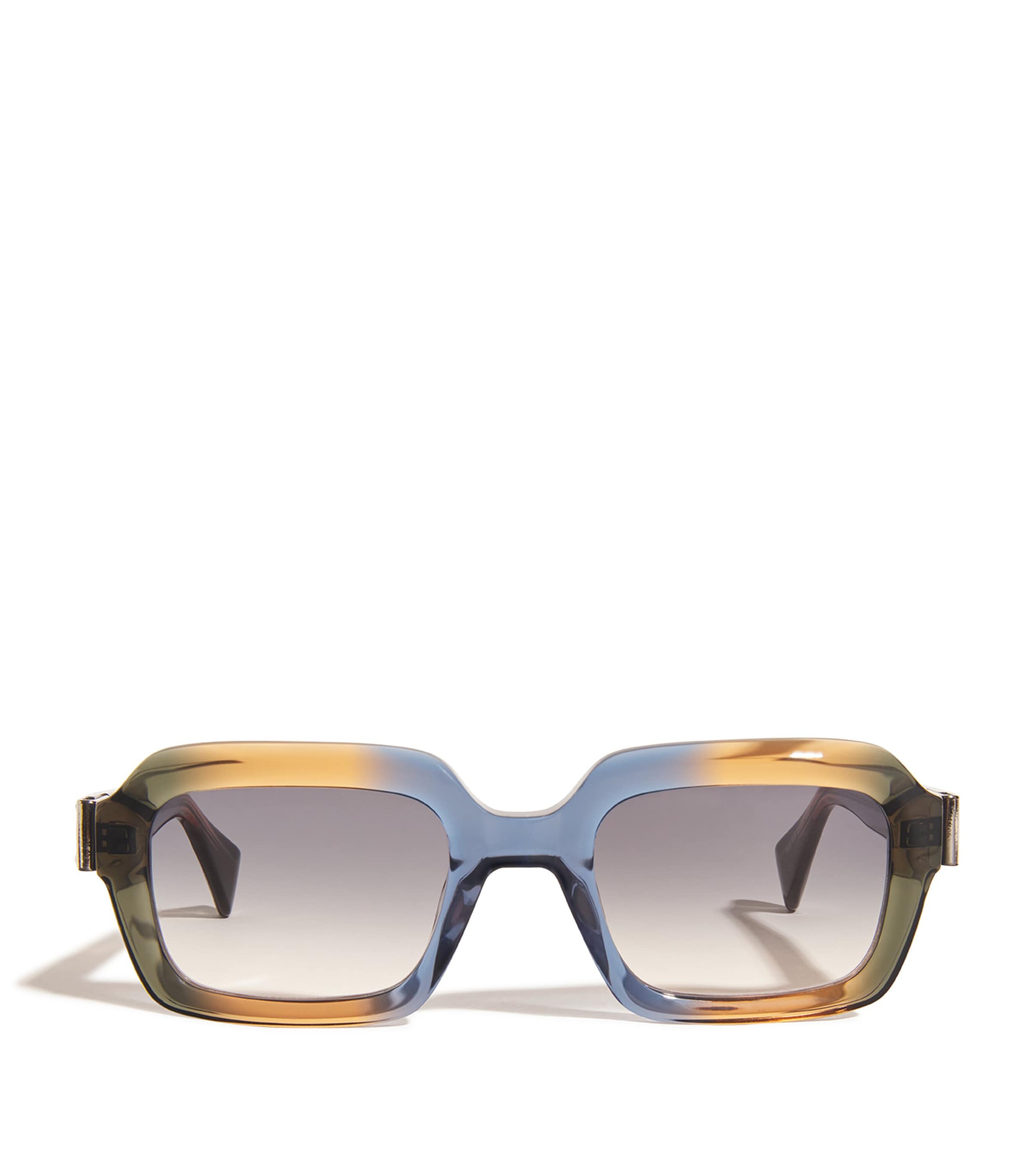 Vivienne Westwood Gradient Rectangle Hardware Sunglasses In Multi