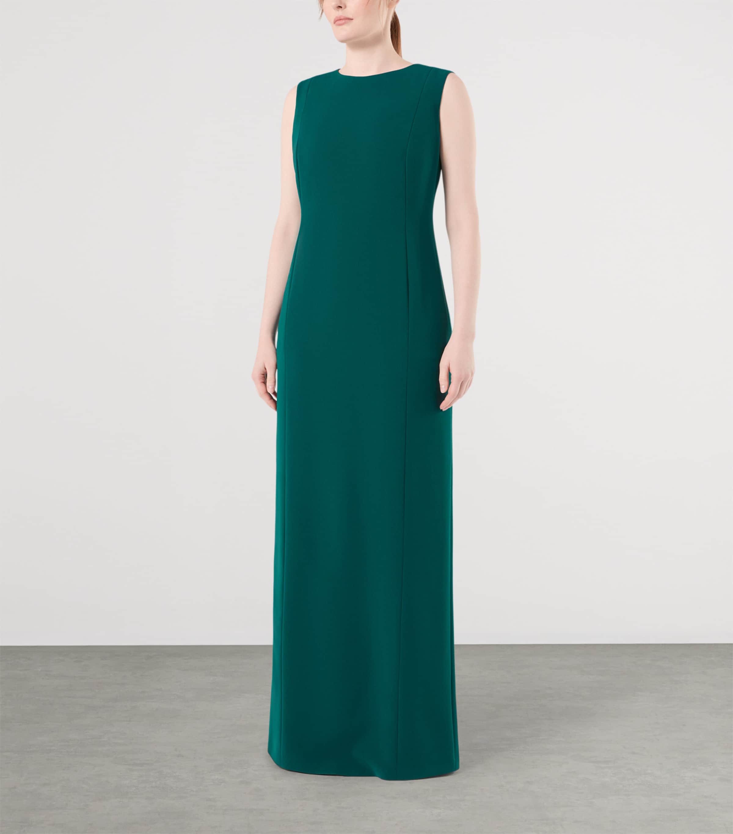 Marina Rinaldi Womens x Tony Ward Embellished Gown with Cape Oil Image 5