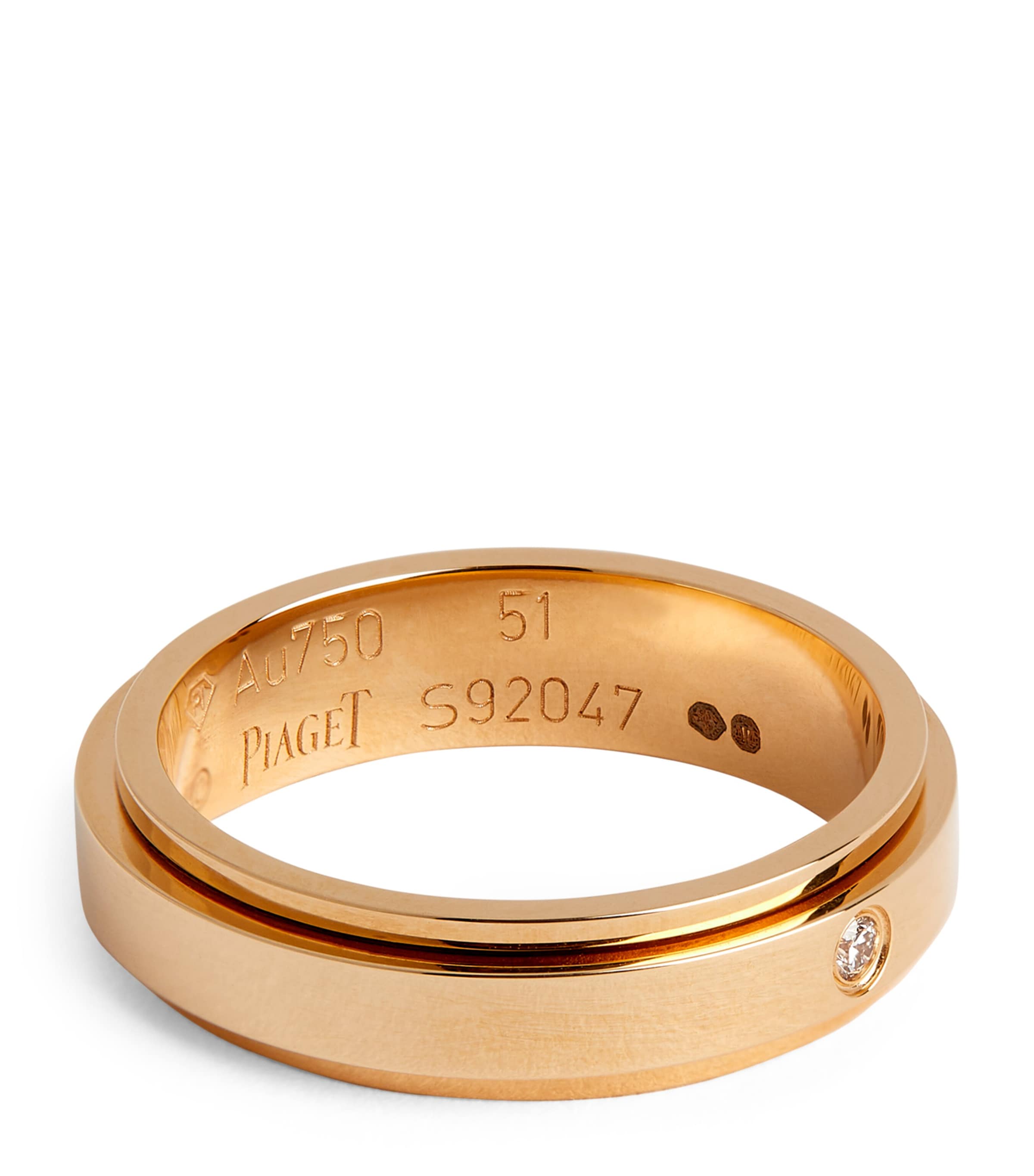 Piaget Rose Gold And Diamond Possession Wedding Ring