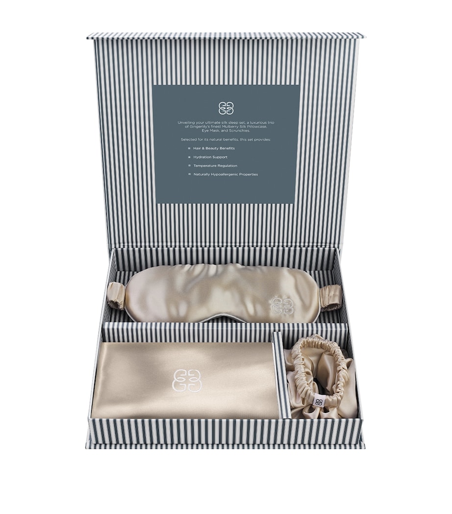 Ultimate Silk Sleep Set CHAMPAGNE Image 1