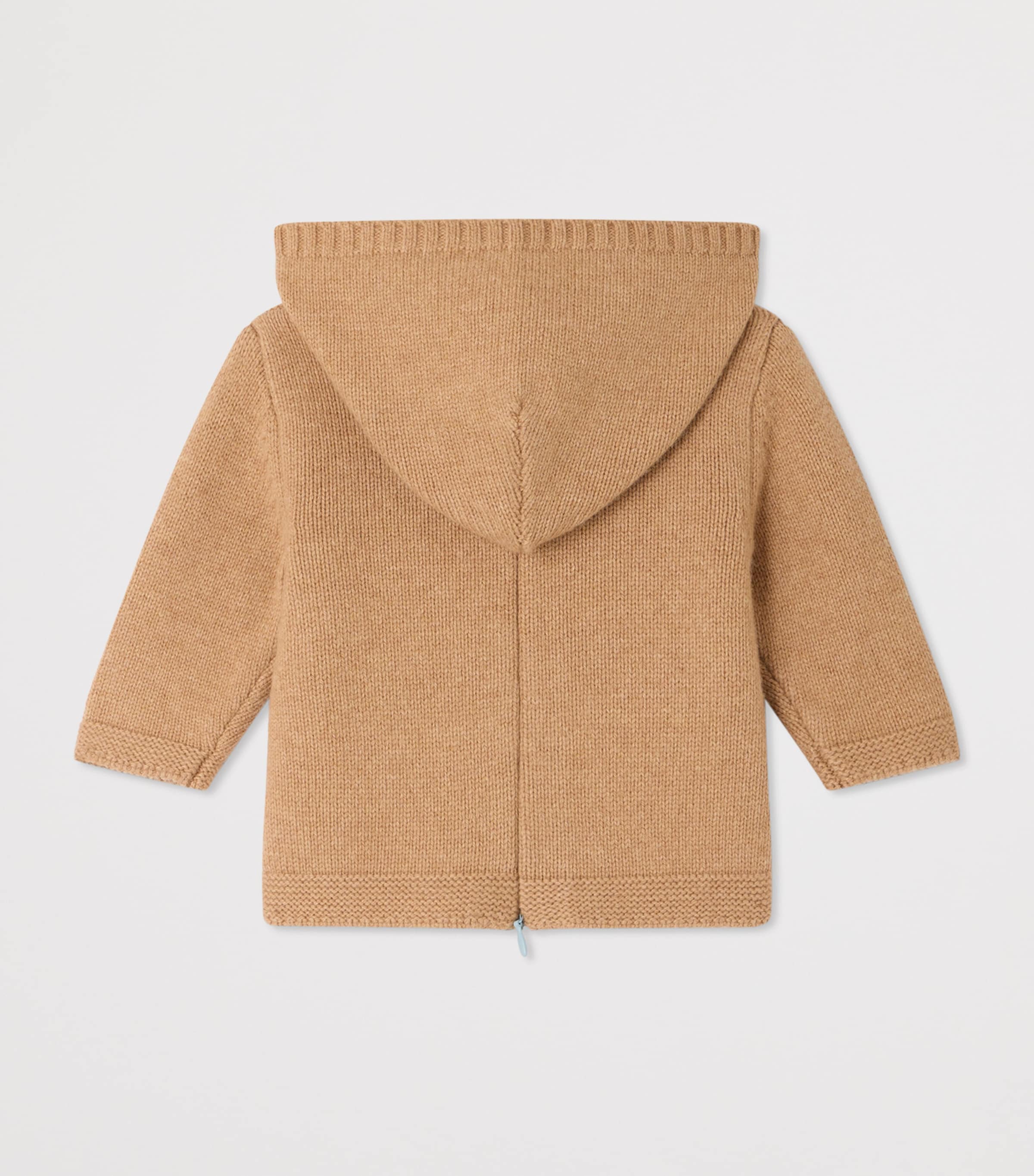 Bonpoint Wool-Blend Hoodie (3-18 Months) Rose The Image 2