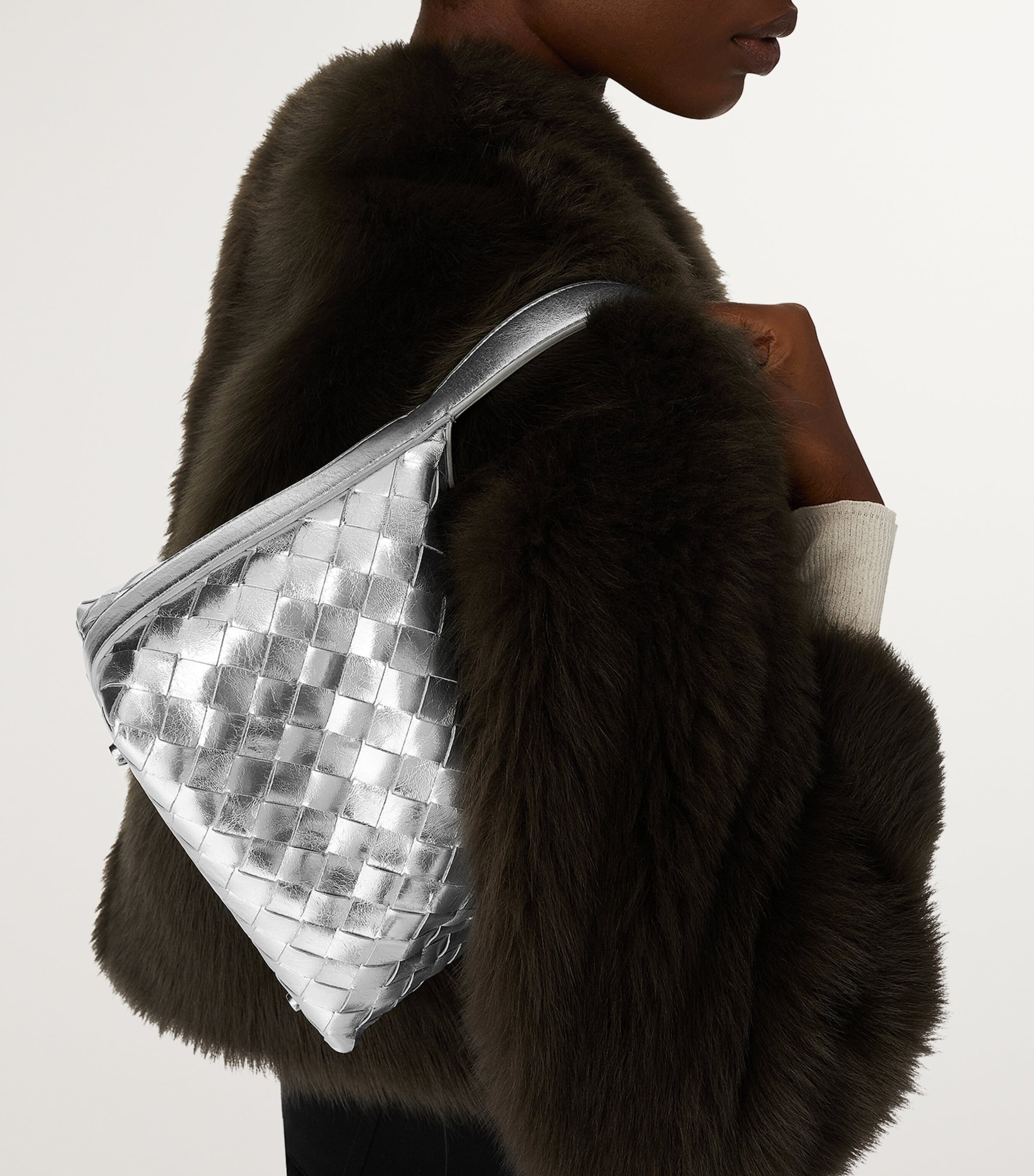 Mini Lambskin Wallace Top-Handle Bag 8101 Image 2