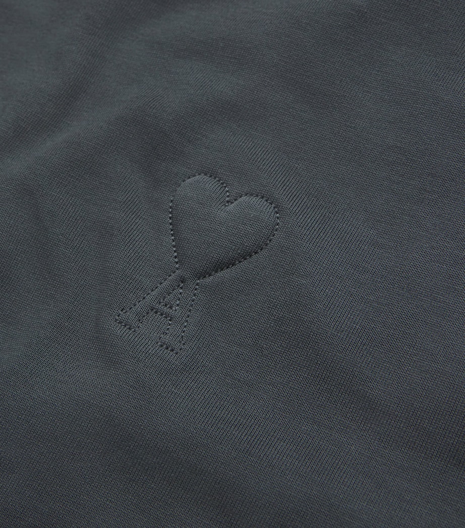 Cotton Ami de Coeur Boxy T-Shirt 020 - ANTHRACITE Image 5