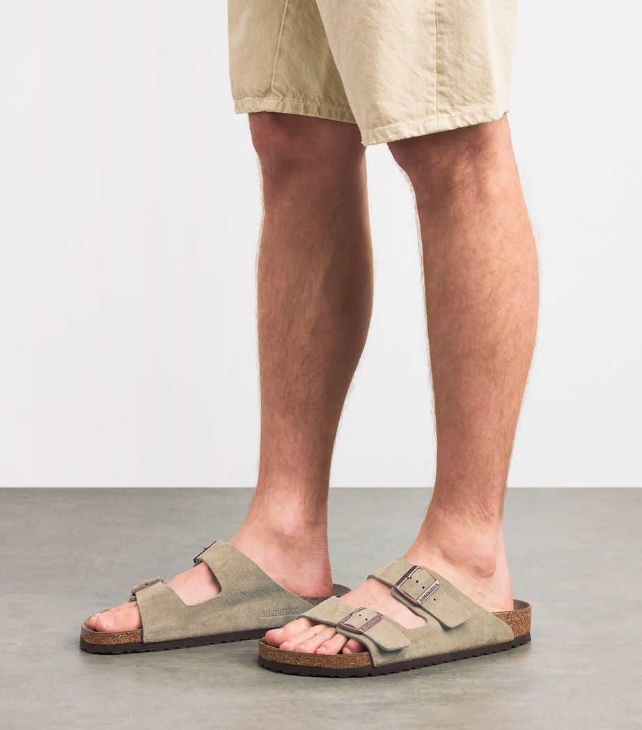 Suede Arizona Sandals TAUPE Image 2