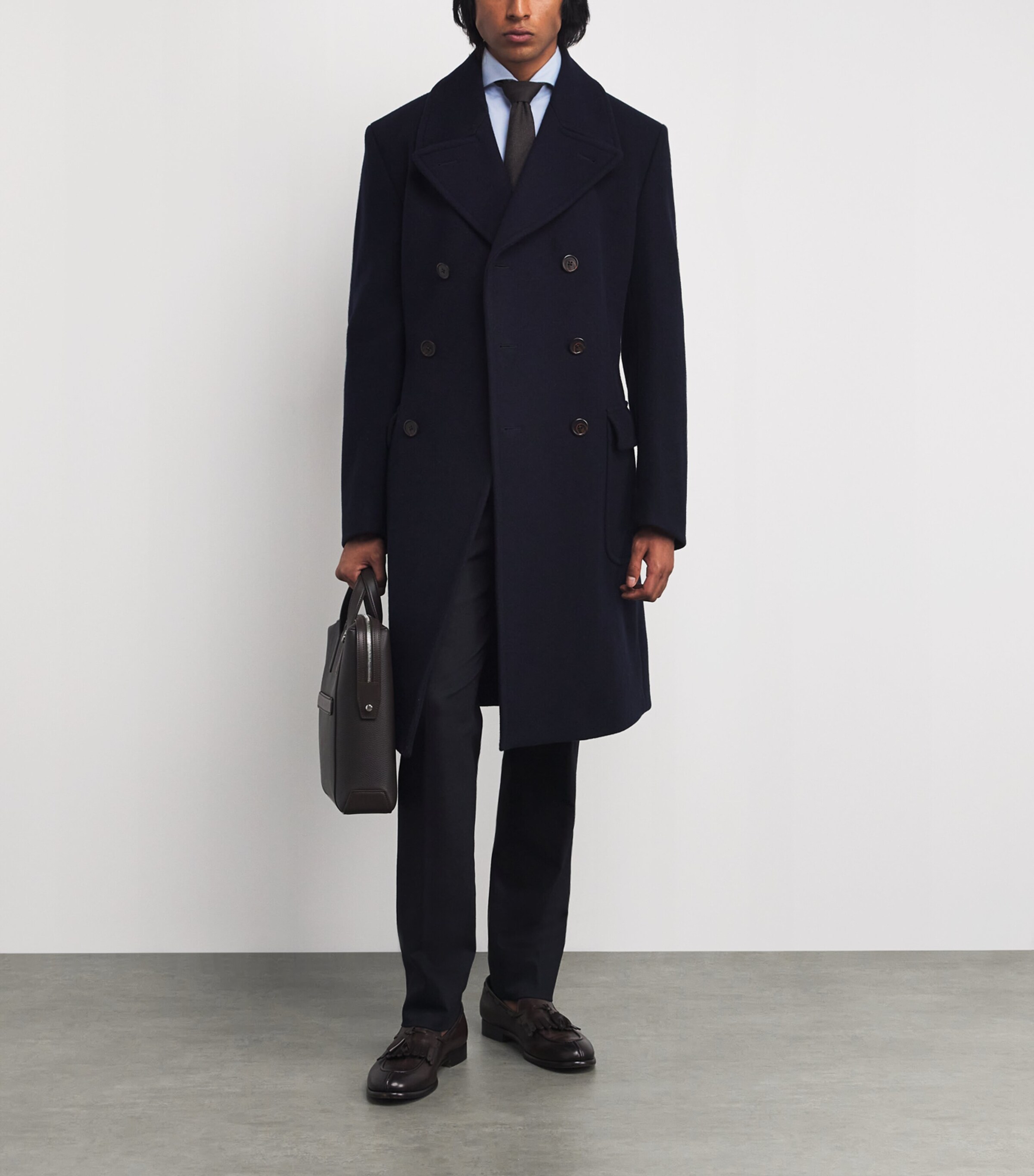 Cotton Oxford Shirt BLUE Image 2