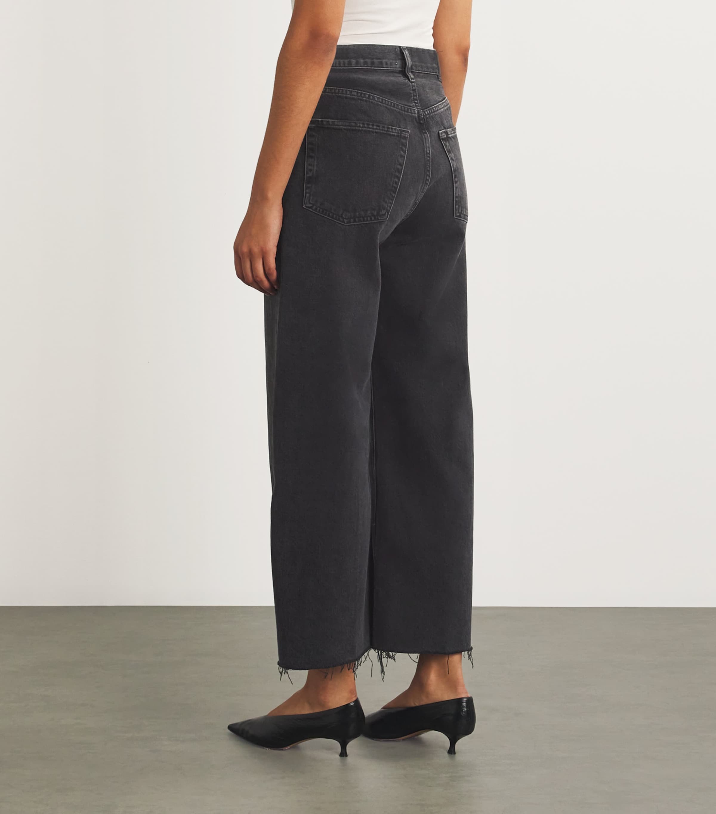 Raw-Hem Ayla Cropped Jeans BRONSON Image 4