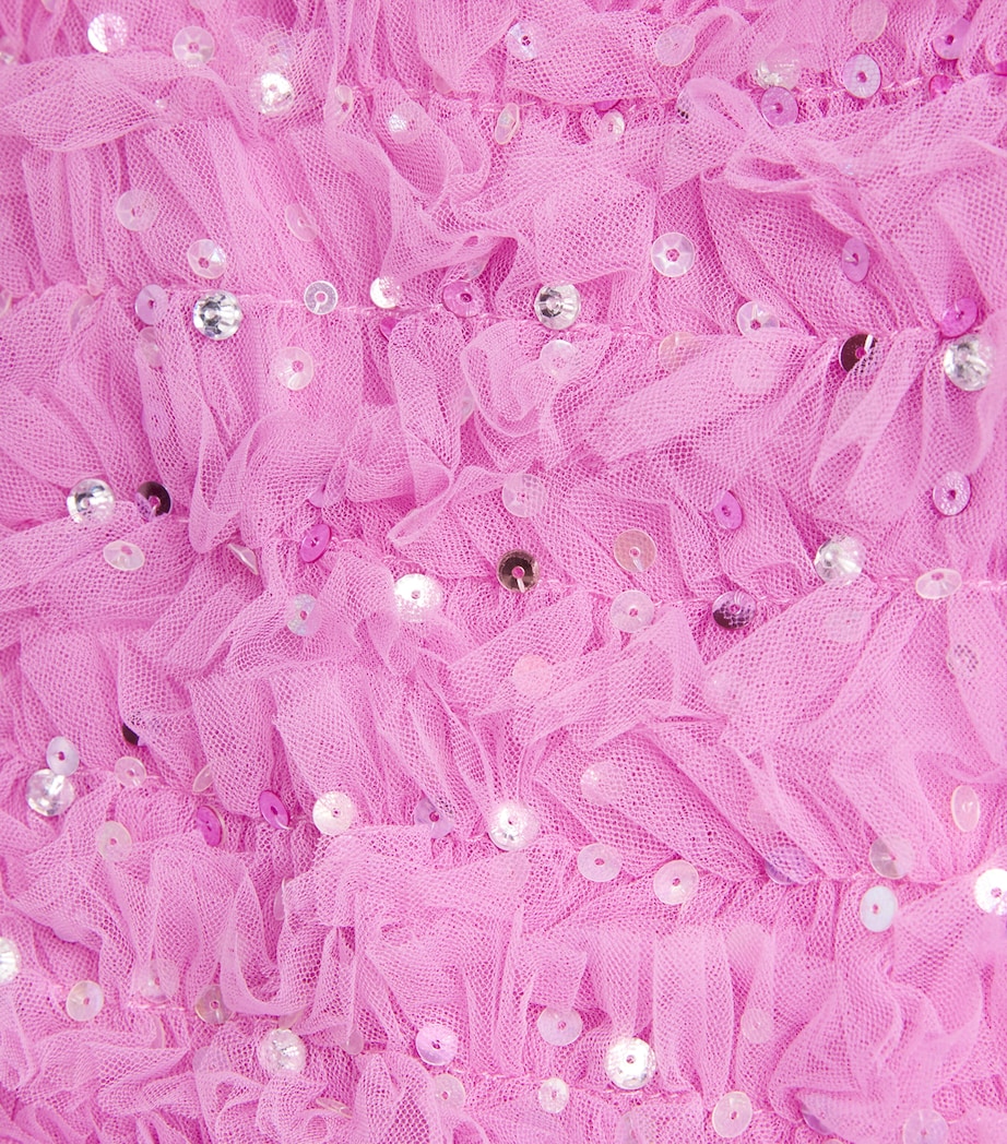 Tulle Ruffled Halcyon Dress (2-12 Years) MULBERRY Image 3