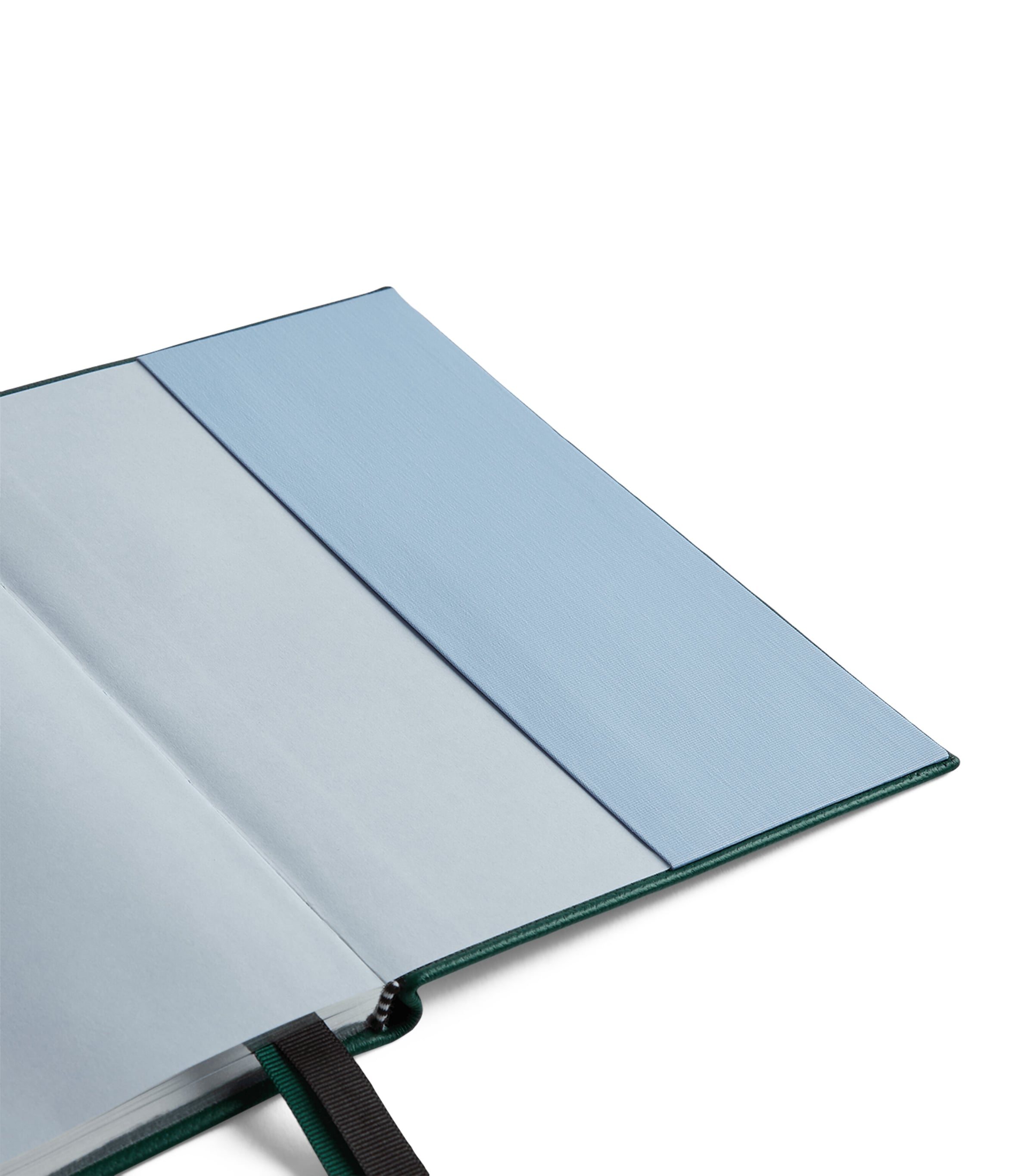 Leather Soho A5 2026 Diary FOREST GREEN Image 4