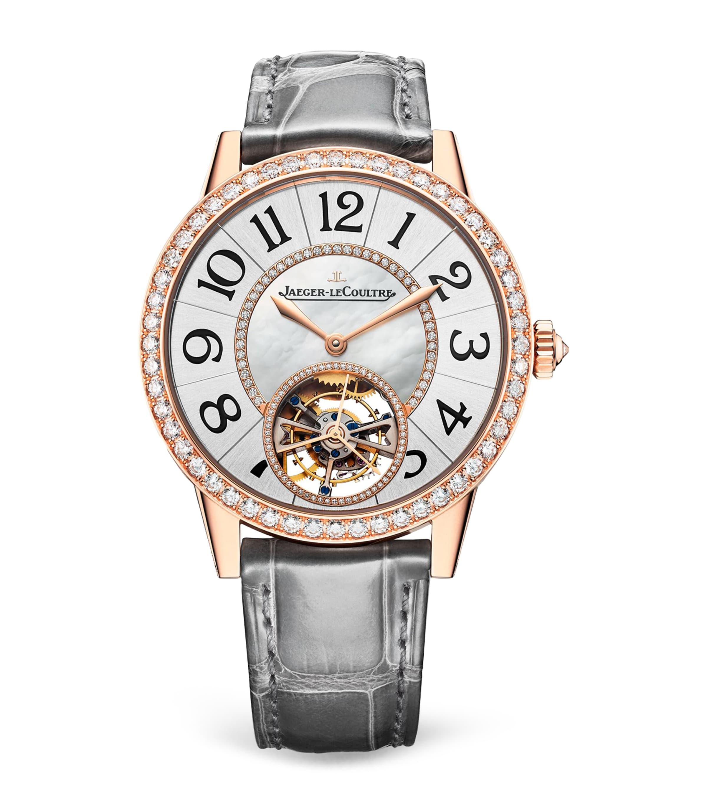 Jaeger-LeCoultre Rose Gold Rendez-Vous Tourbillon Watch 39mm Pink Gold Image 1