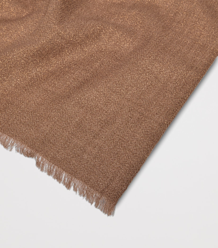 Marella Wool-Blend Scarf Tobacco Image 4