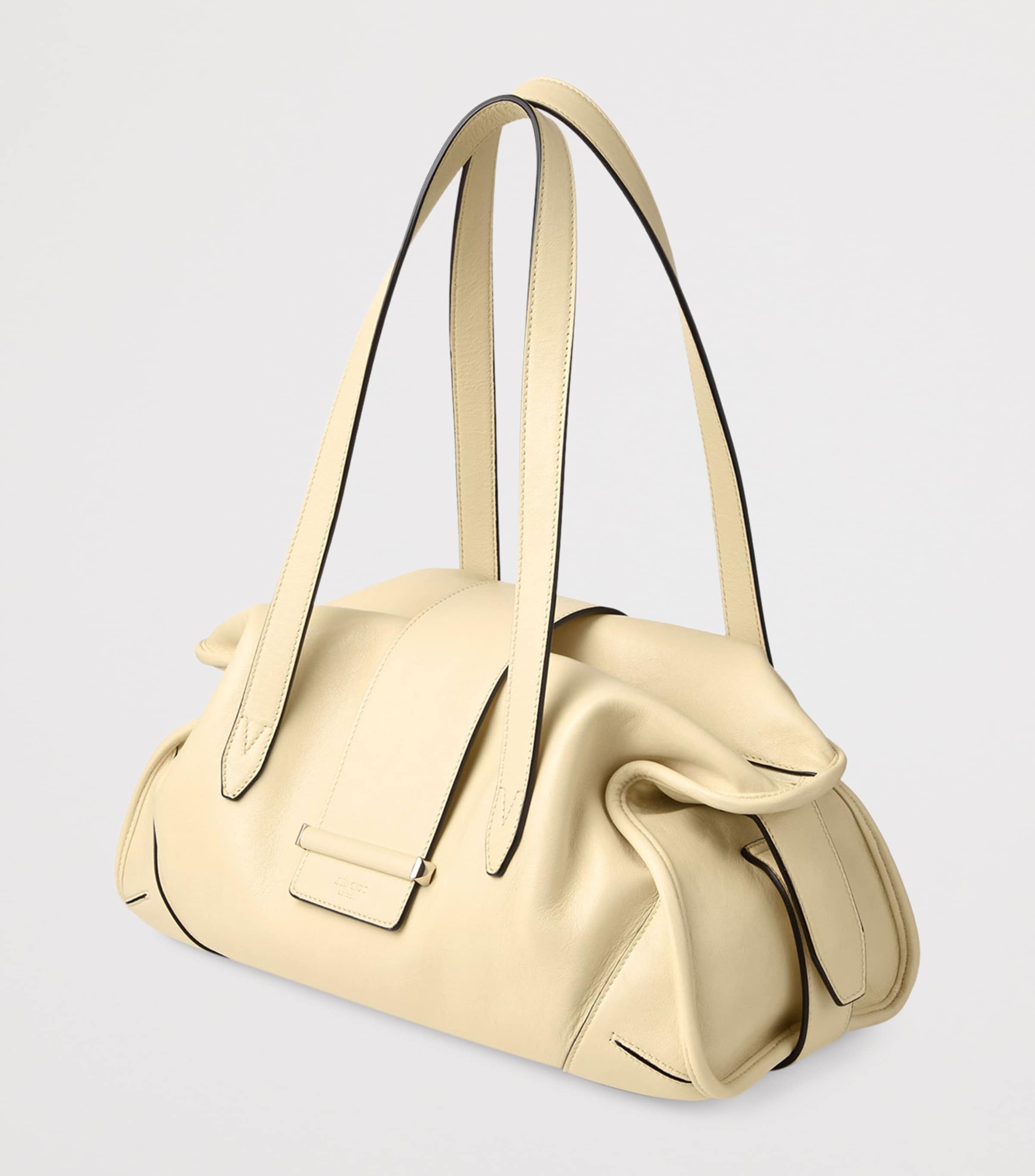 Medium Leather Bar Holdall Bag BUTTERMILK/SHINY GOL Image 2