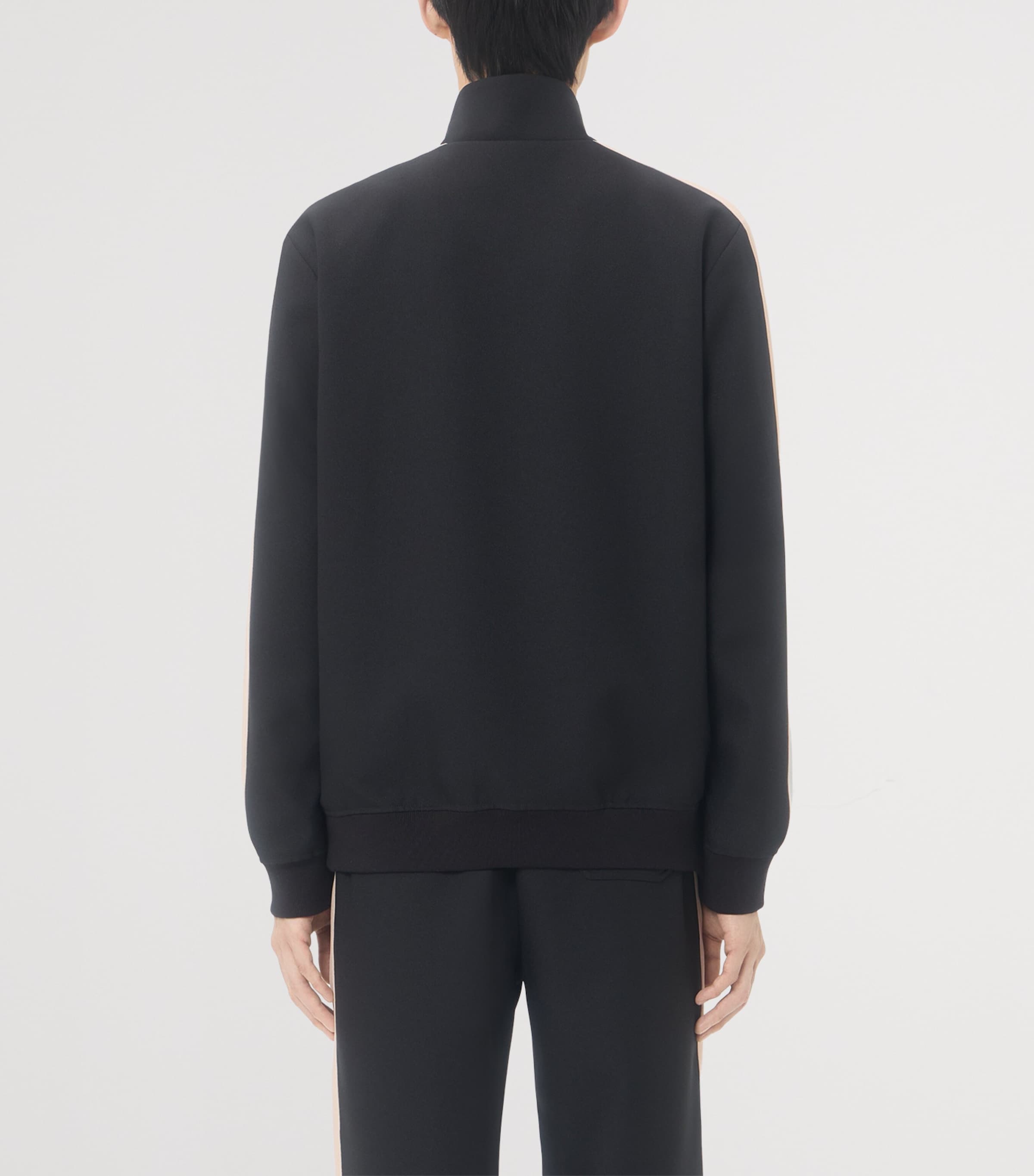 Valentino Garavani Mens Jersey VGold Track Jacket Image 4