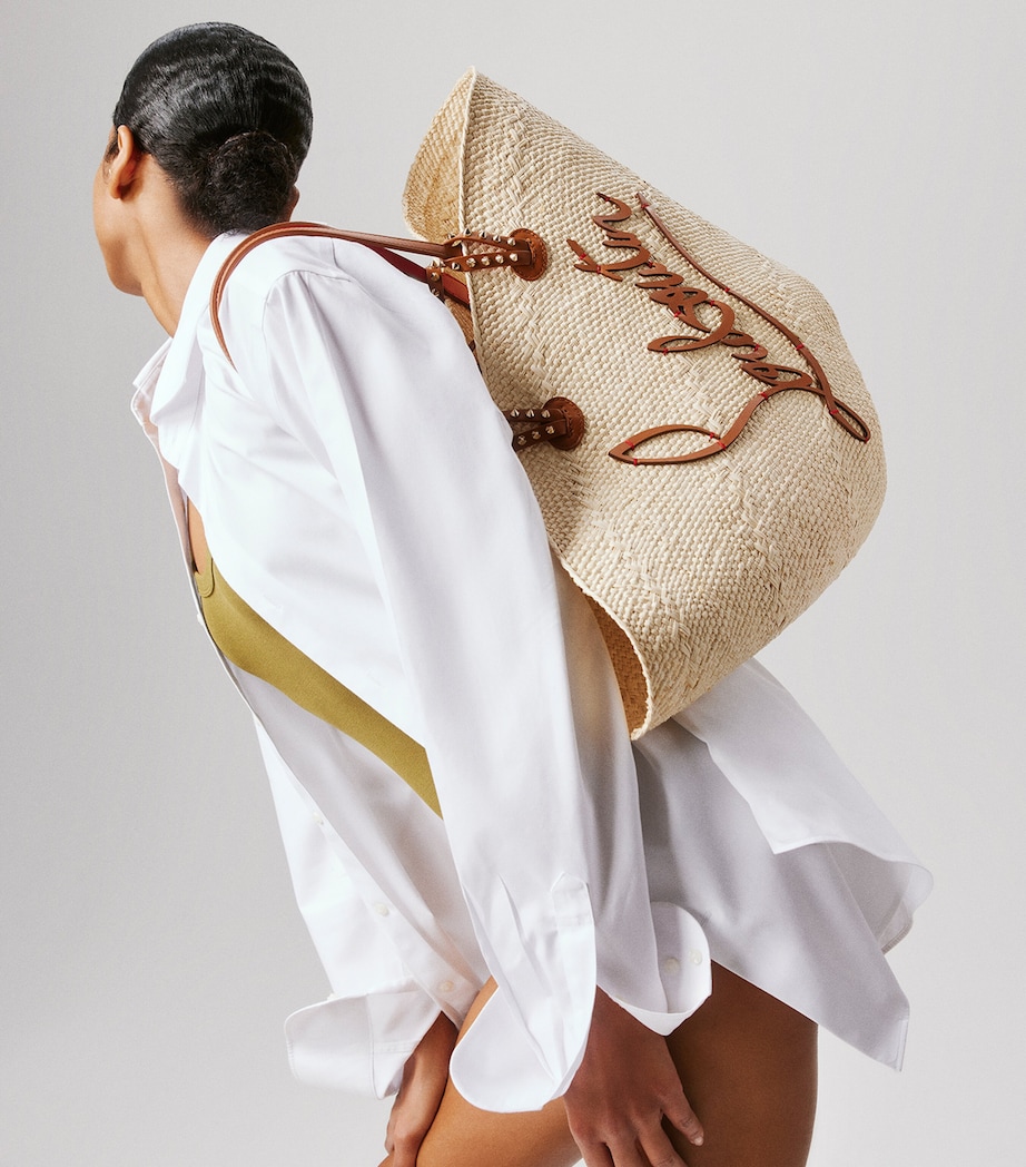 Cabata Raffia Basket Bag 6370 Image 2