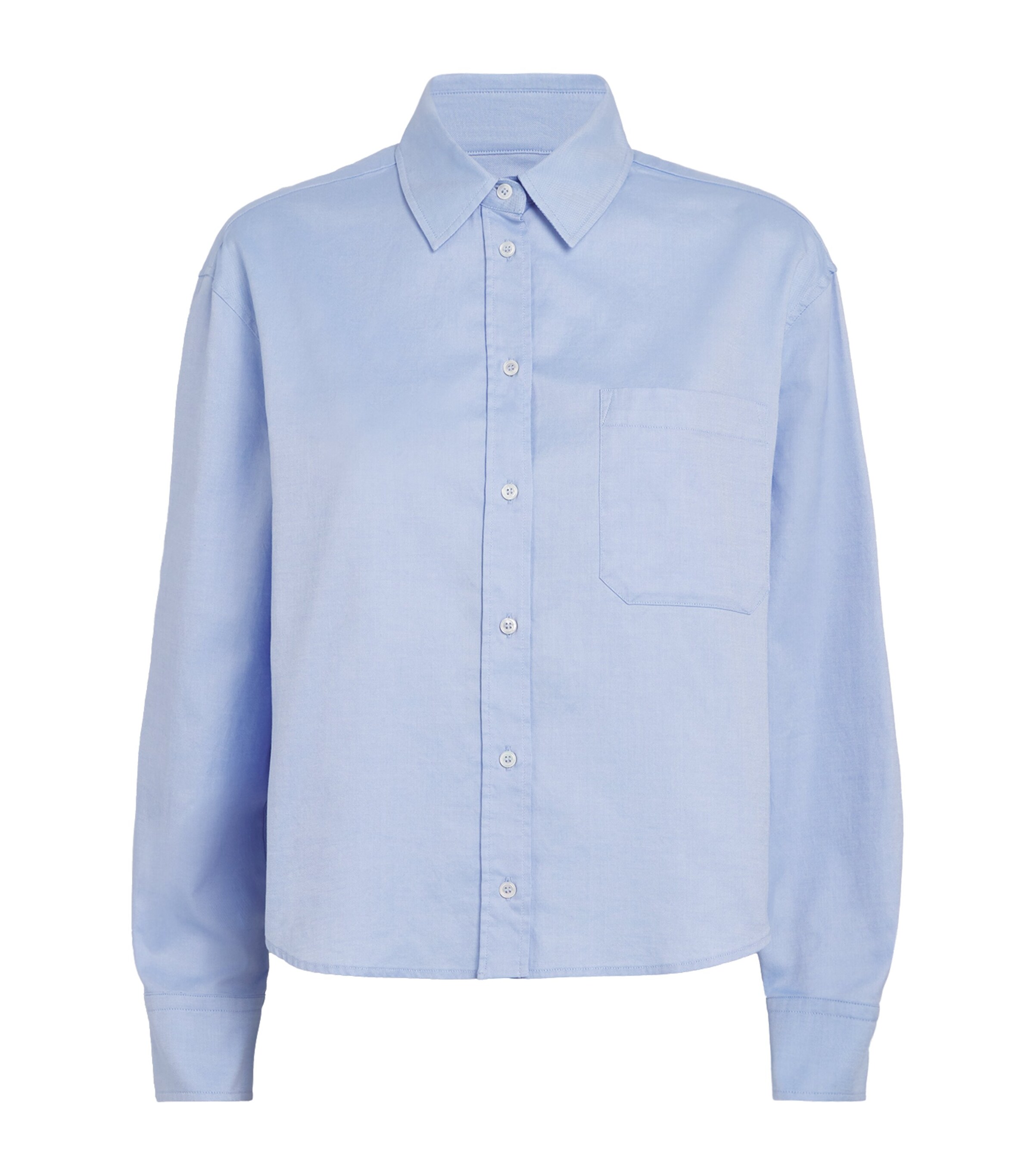 Weekend Max Mara Cotton Long-Sleeve Shirt | Women Clothing | Tops | Workwear | Designers | Weekend Max Mara