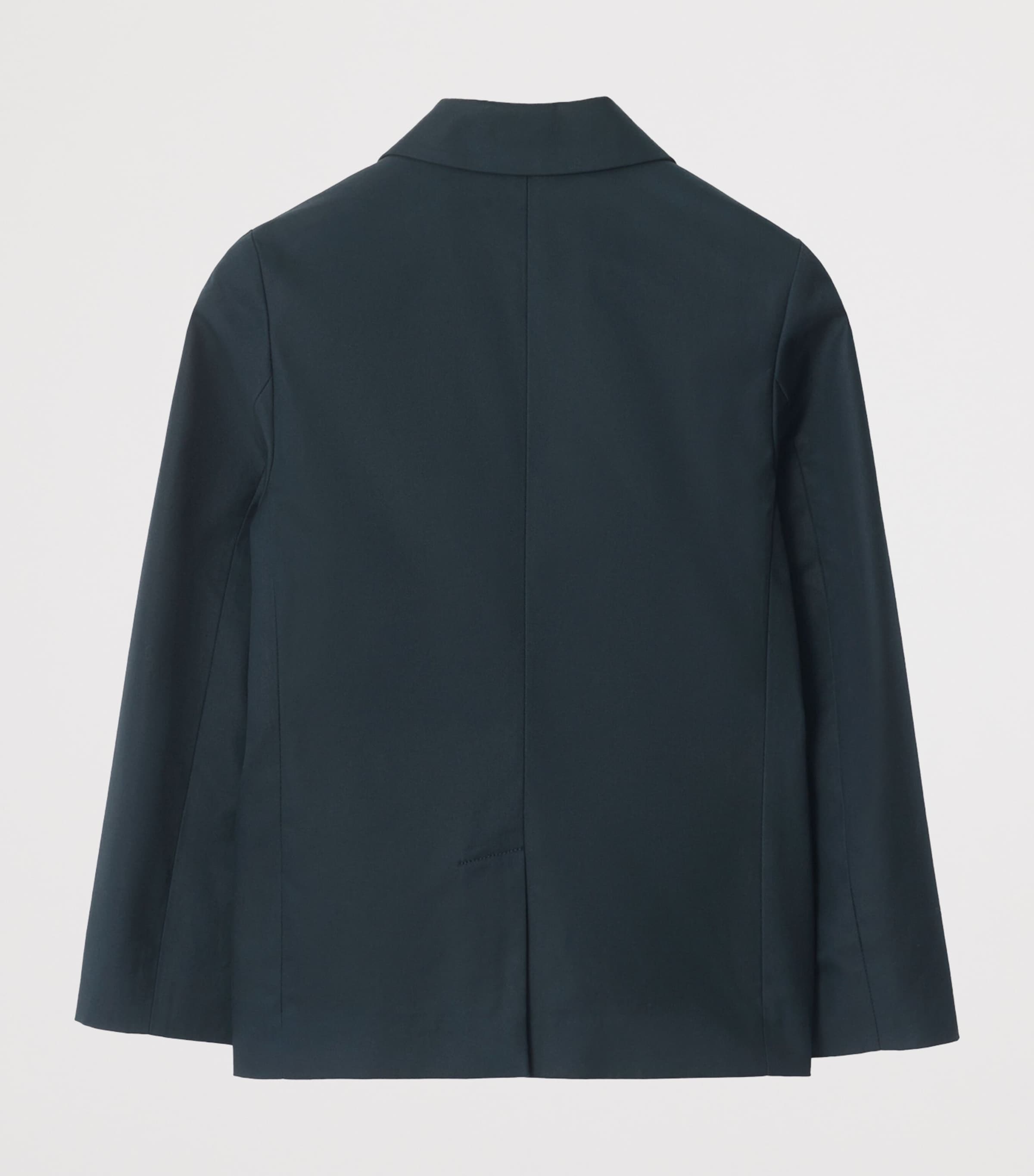 Cotton Check-Lined Blazer (3-12 Years) NAVY BLACK Image 2