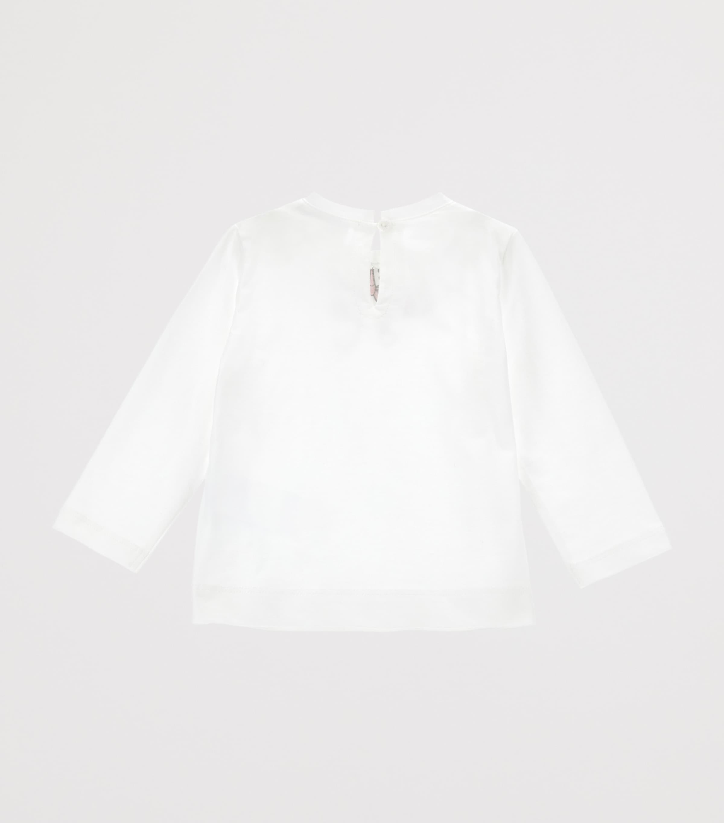 Collar Print T-Shirt (6-36 Months) PANNA+RUBINO Image 2