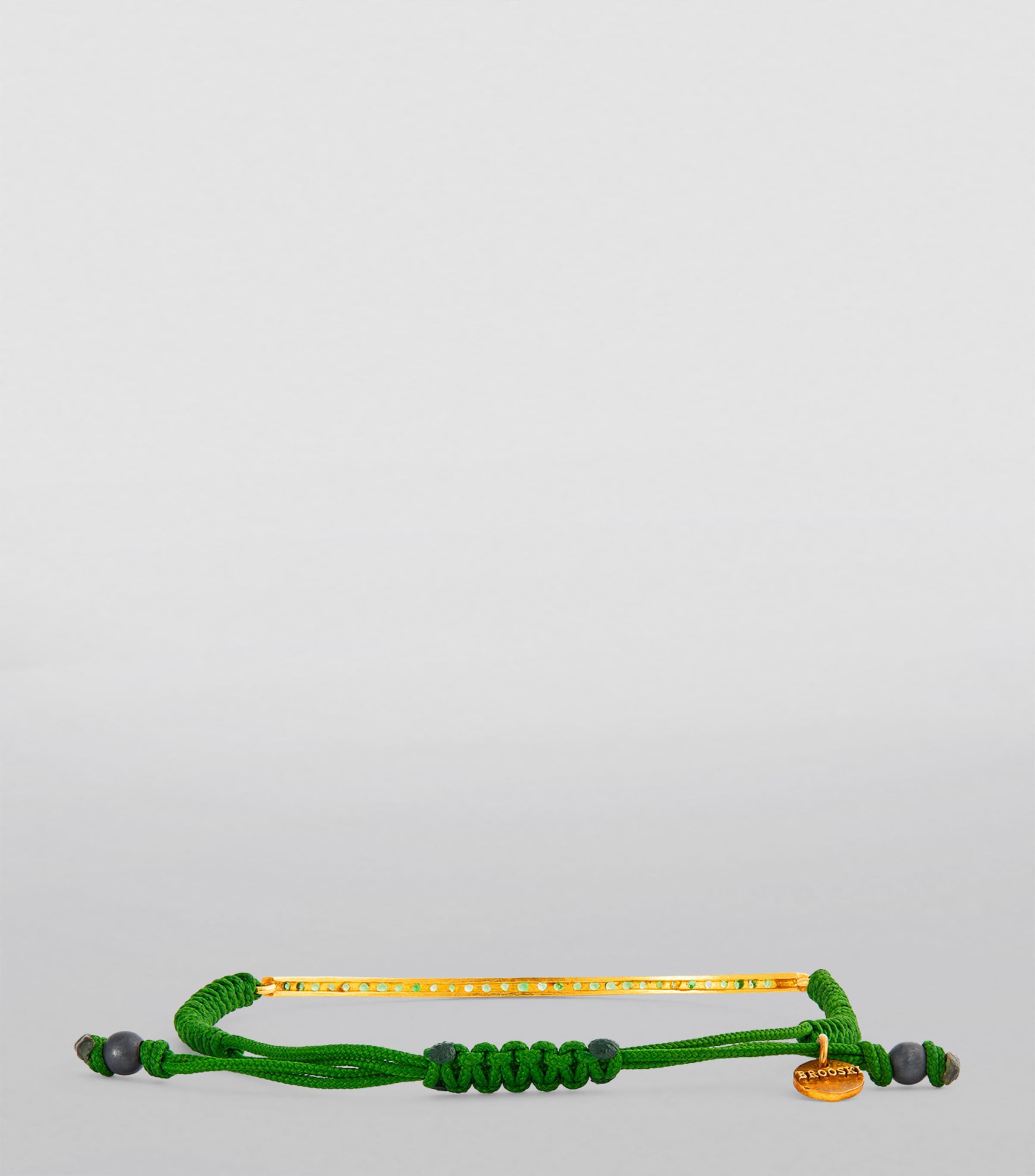 Yellow Gold and Emerald Toggle Bracelet GOLD / SILVER Image 3