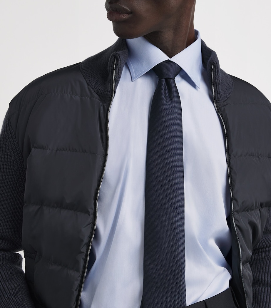 Cotton Contemporary Fit Shirt BLUE Image 6