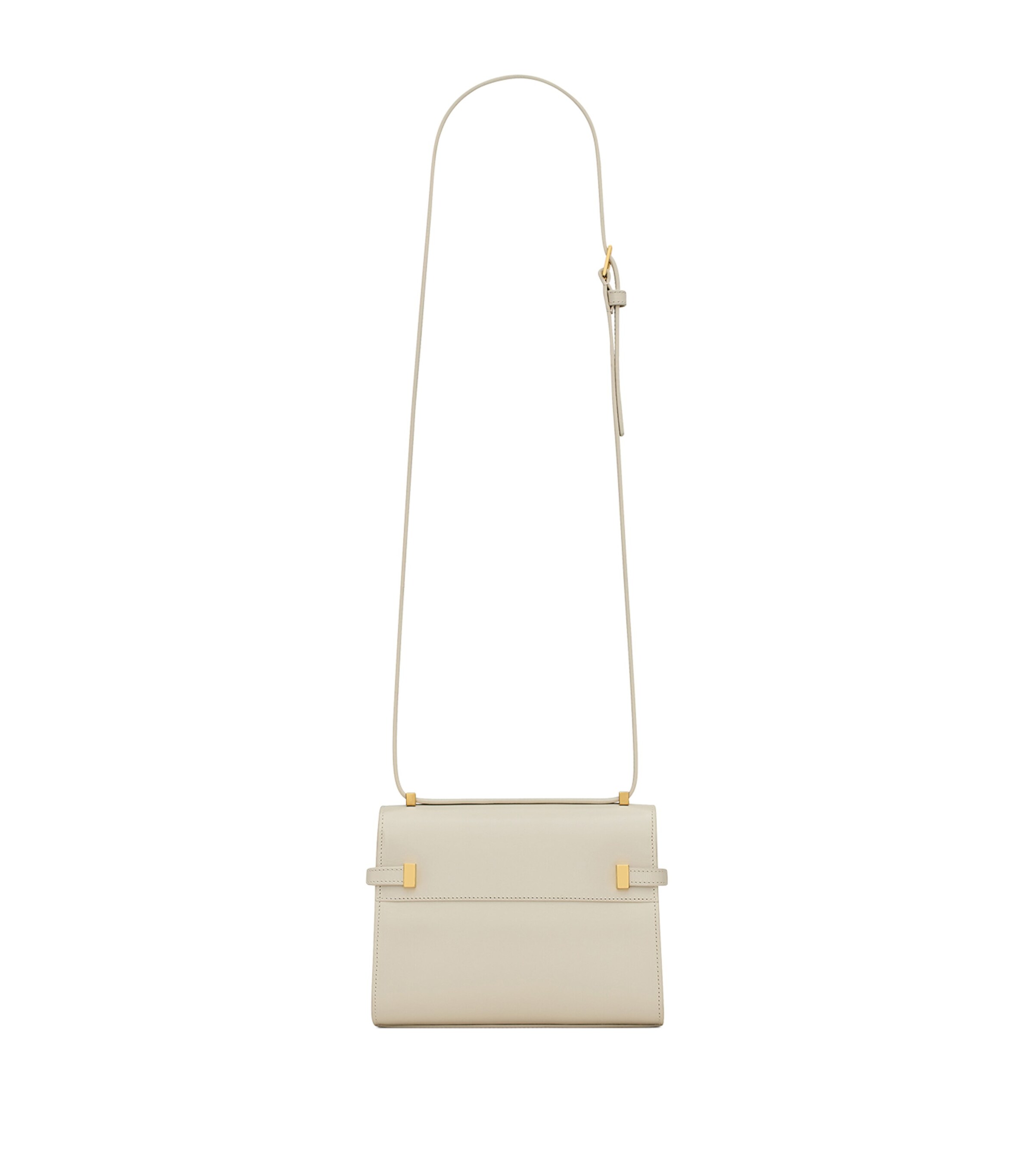 Saint Laurent White Mini Manhattan Cross-Body Bag | Harrods US