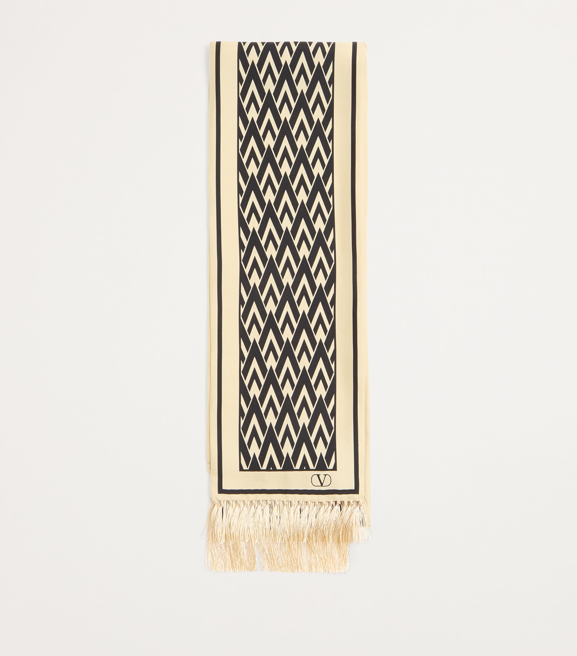 Silk Monogram Scarf REX Image 2