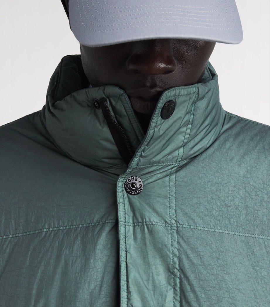 Stone Island Mens Garment-Dyed Down Jacket Image 3