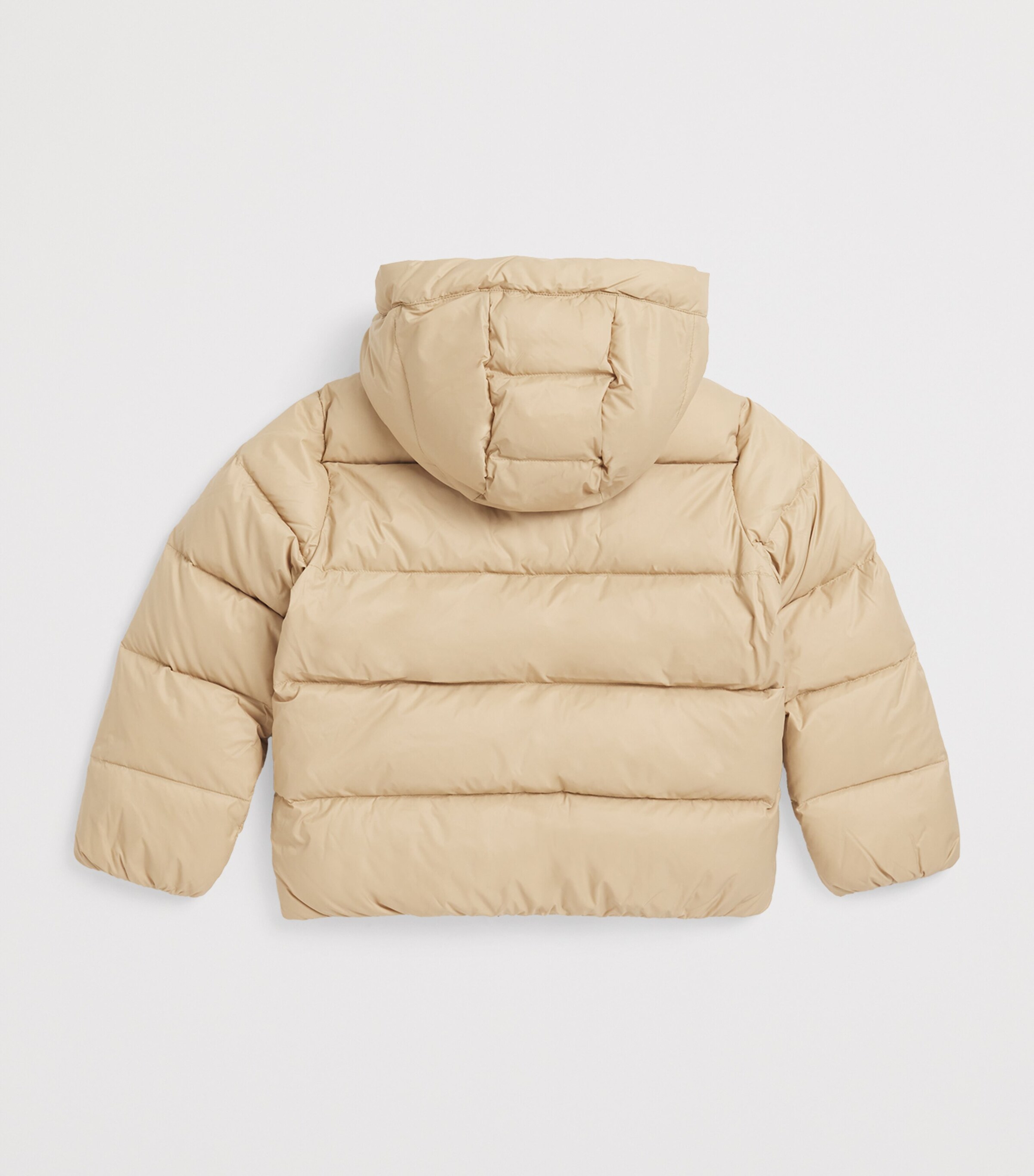 Ralph Lauren Kids Logo Puffer Jacket (2-6 Years) Khaki Image 2