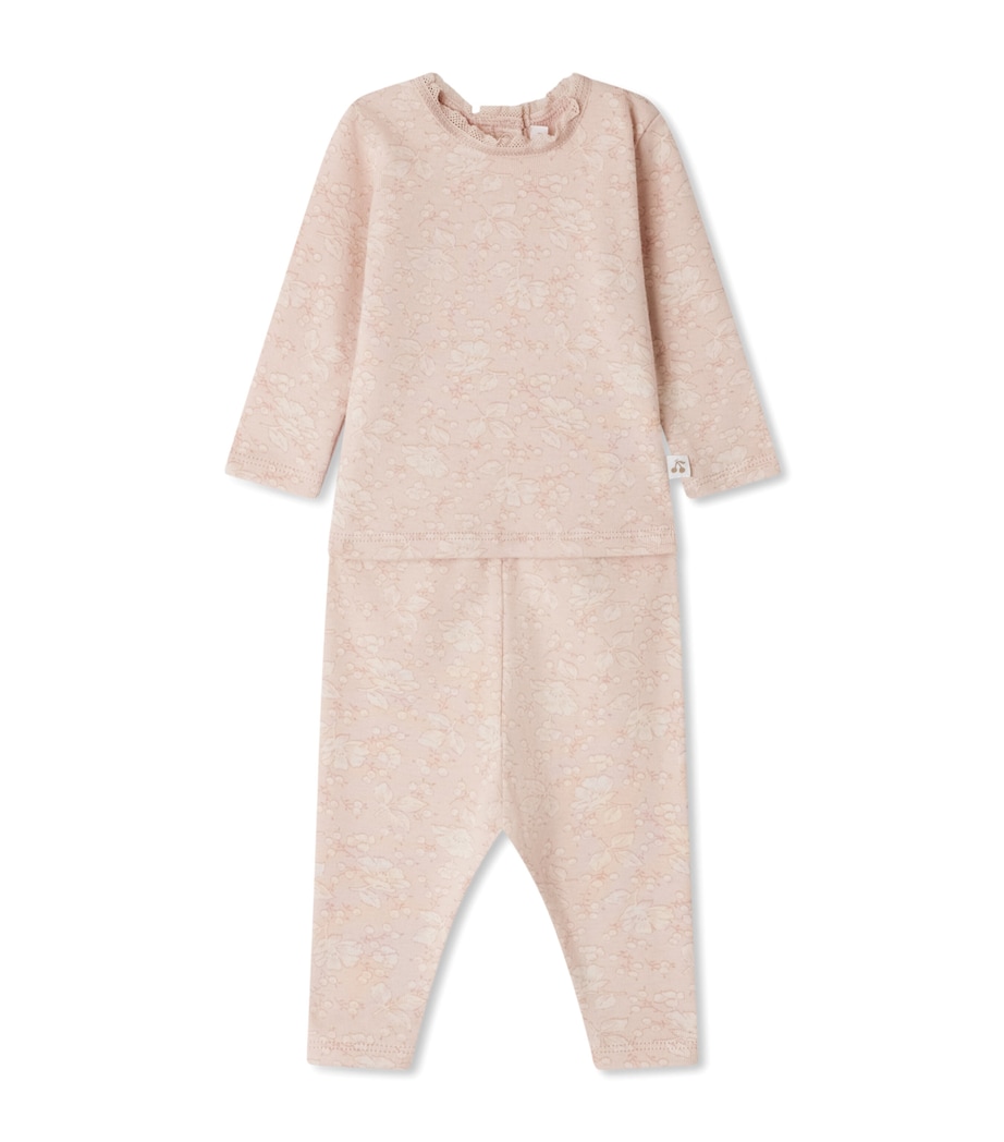 Organic Cotton Genna 2-Piece Set (1-18 Months) FL ROSE FARD Image 1