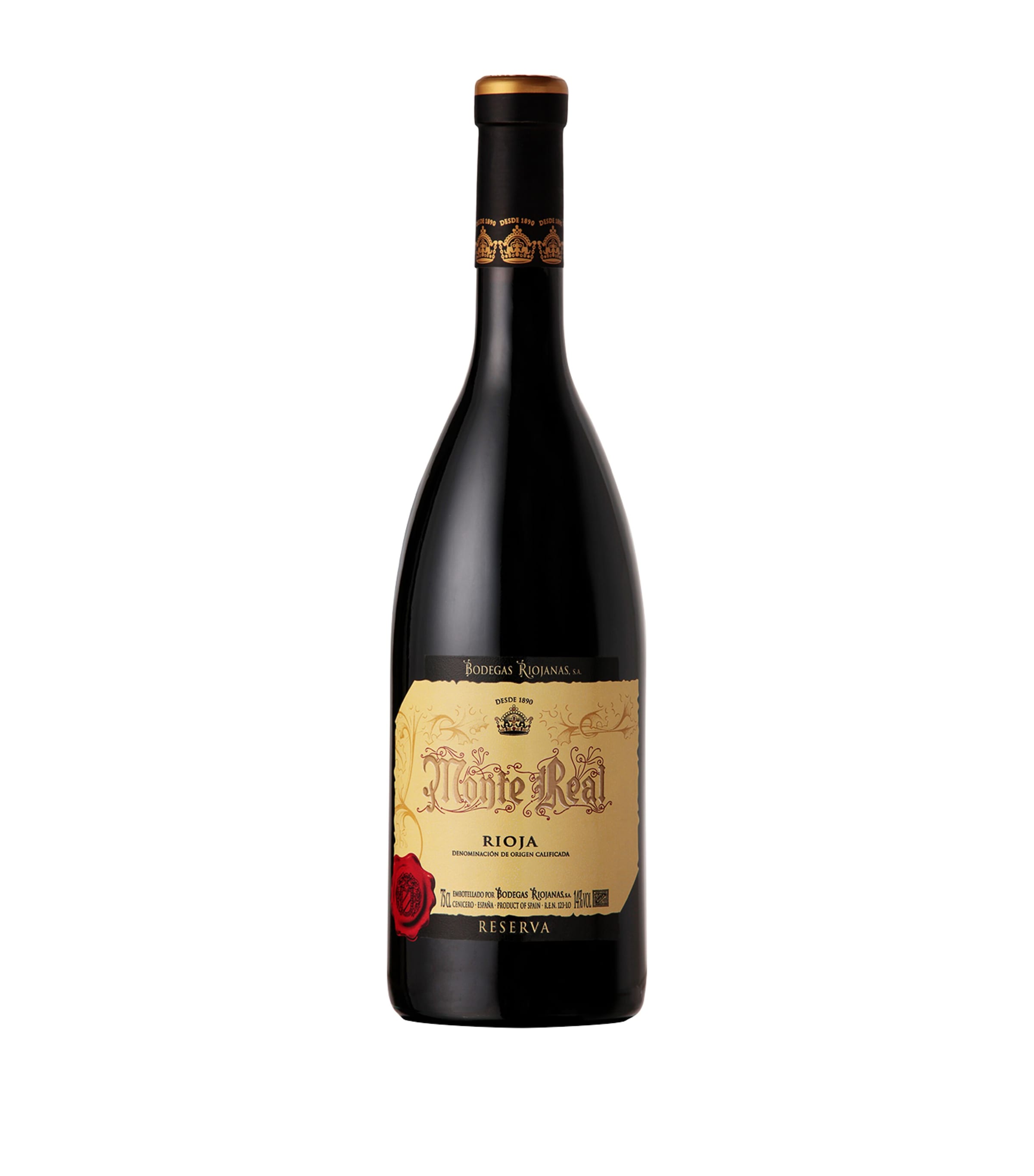 Monte Real Riojanas Monte Real Rioja Reserva 2020 (75cl) - Rioja, Spain | Wine & Spirits | Wine | Red Wine | Designers | Monte Real