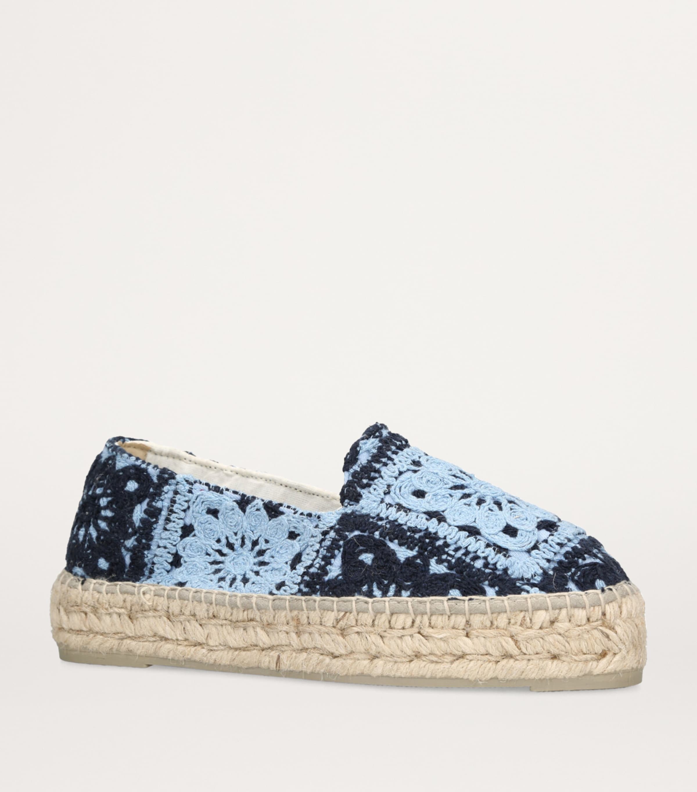 Manebi Jacquard Yucatan Espadrilles Blue Other Image 3