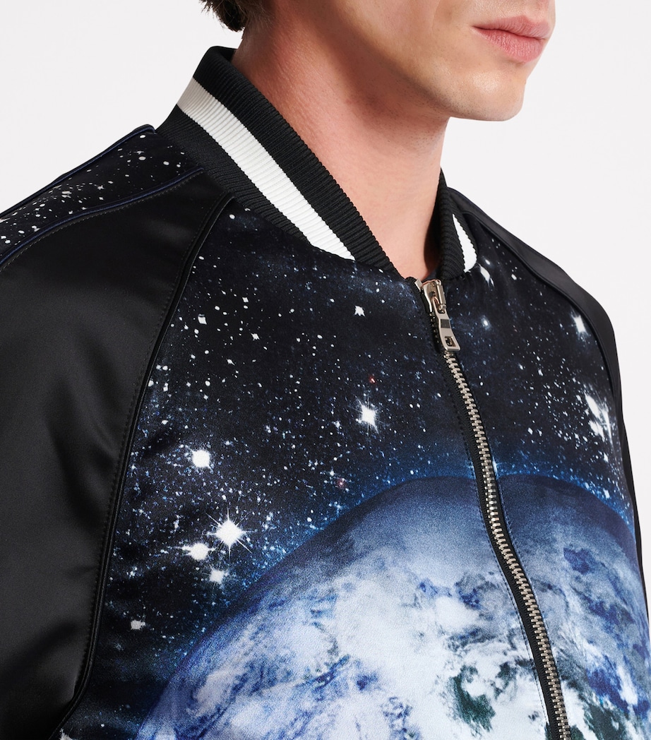 Printed Bomber Jacket EAH NOIR/MULTICO Image 7