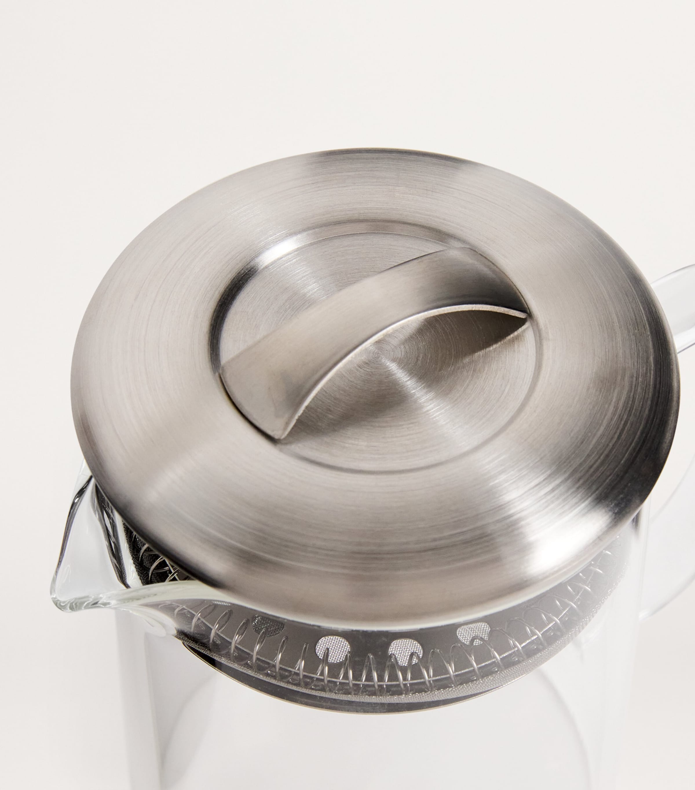 Glass Tea Pot NO COLOUR Image 2